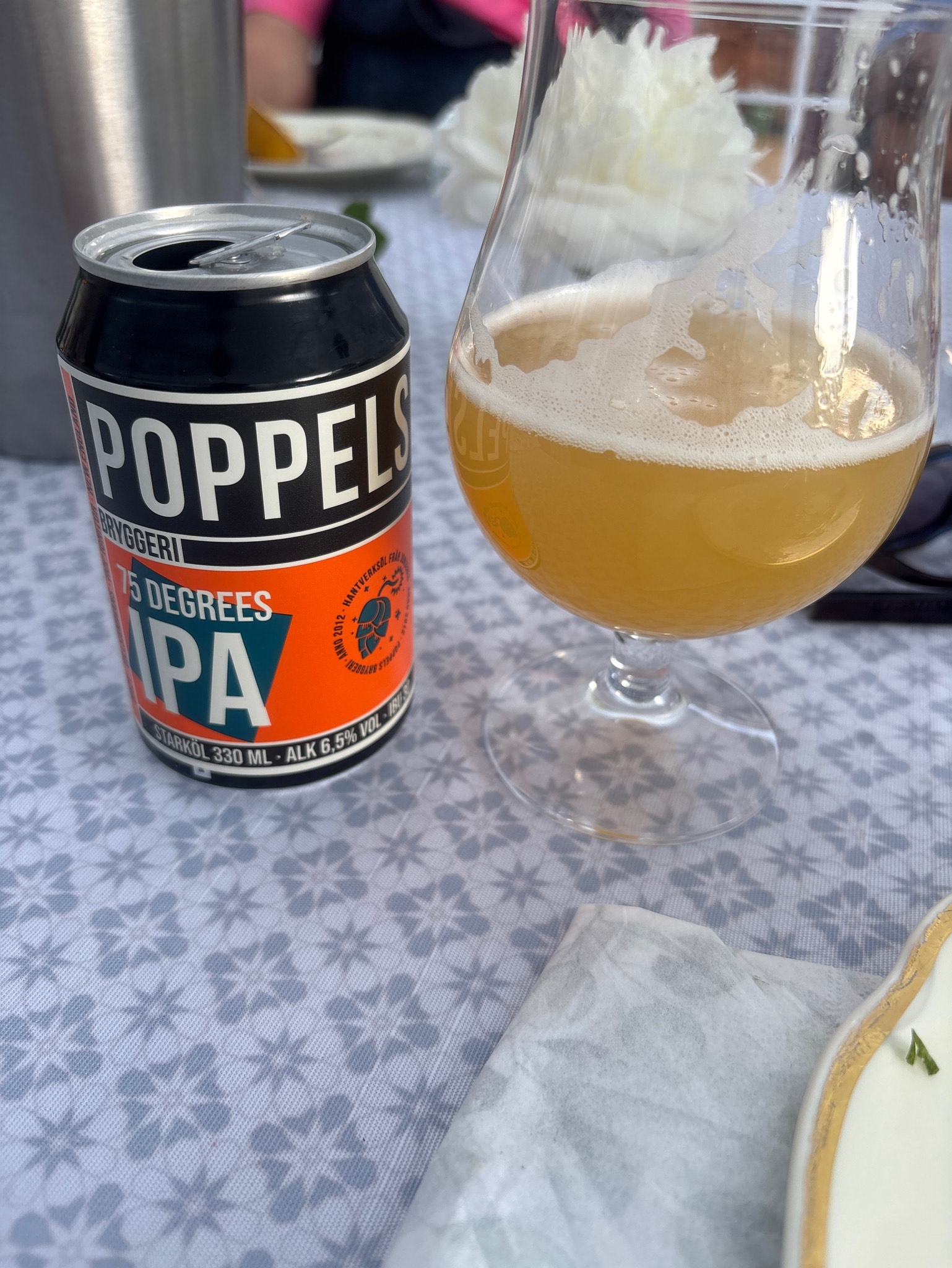 75 Degrees IPA, Poppels Bryggeri