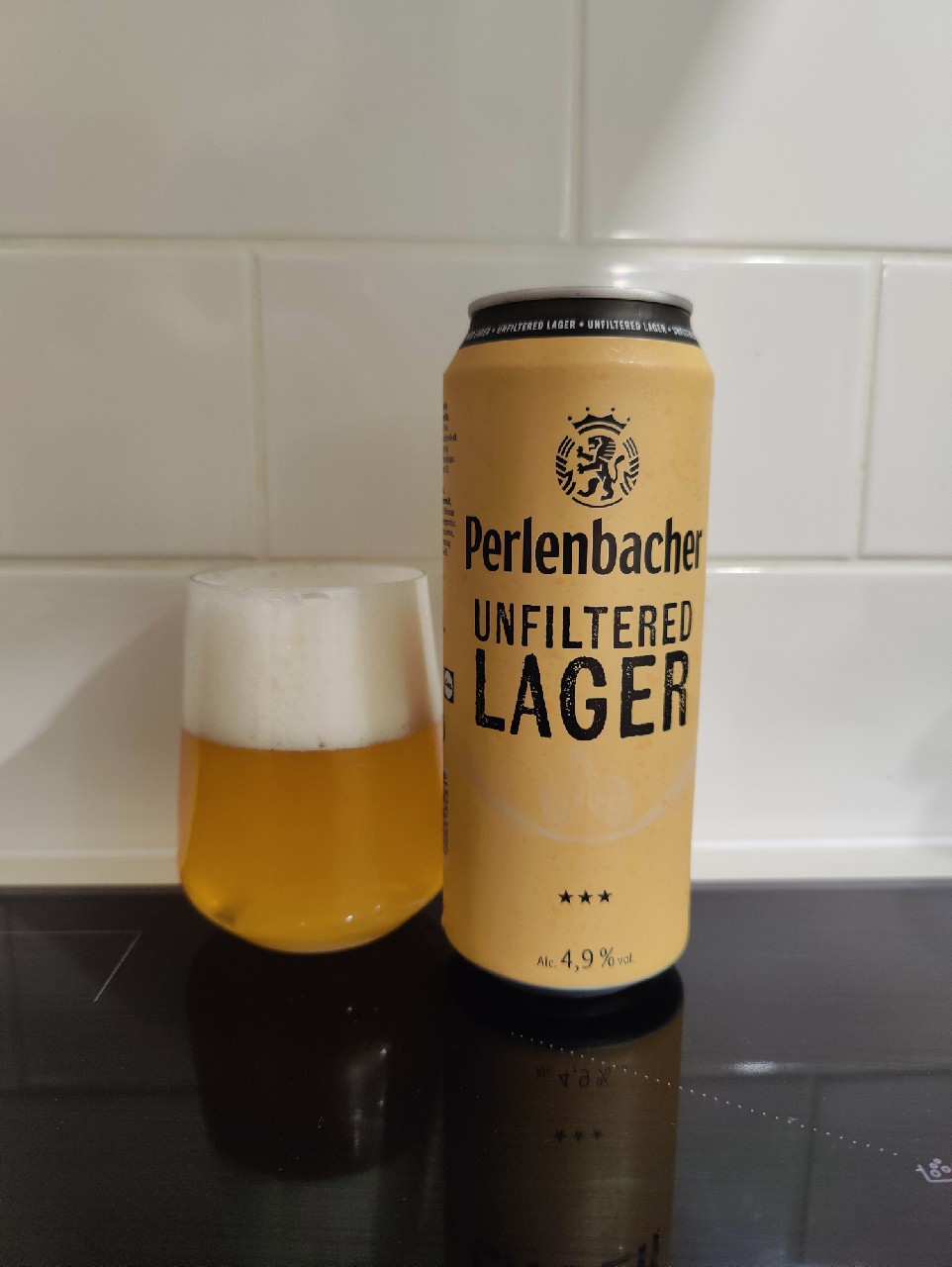 Perlenbacher Unfiltered Lager, Frankfurter Brauhaus (TCB Beverages)