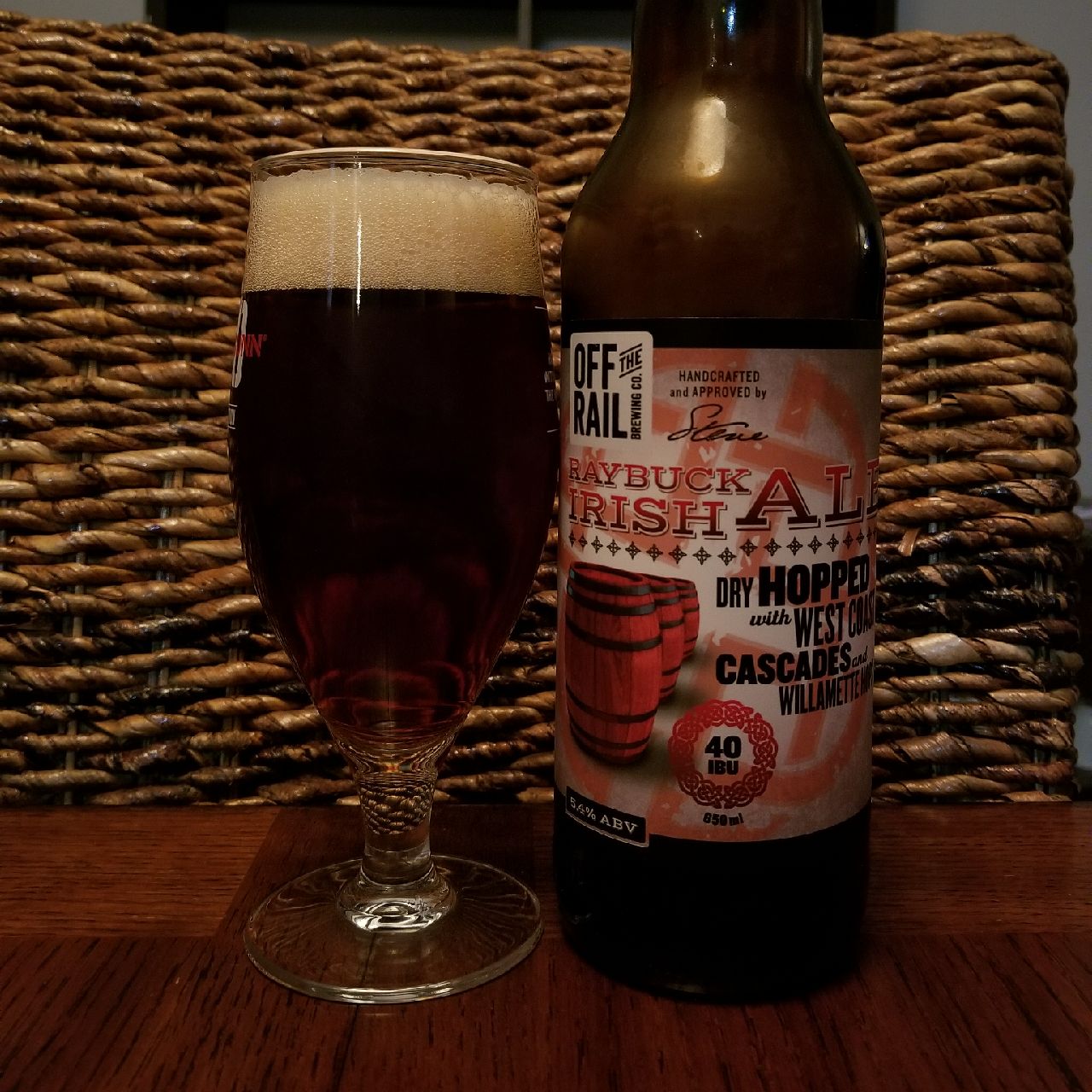 Raybuck Irish Ale, Canada