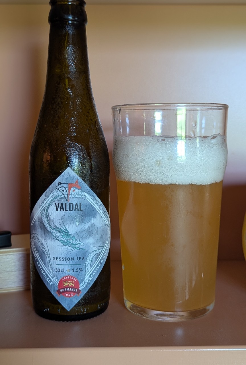 Valdal Session IPA, Brasserie Valdal