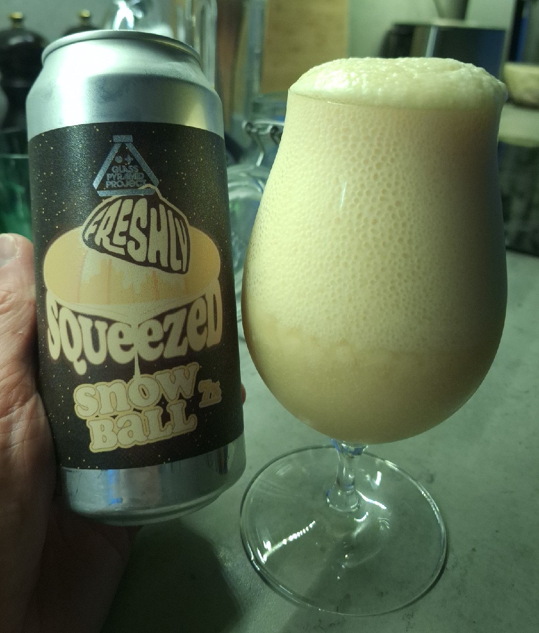 Freshly Squeezed: Snowball, Glass Pyramid Project