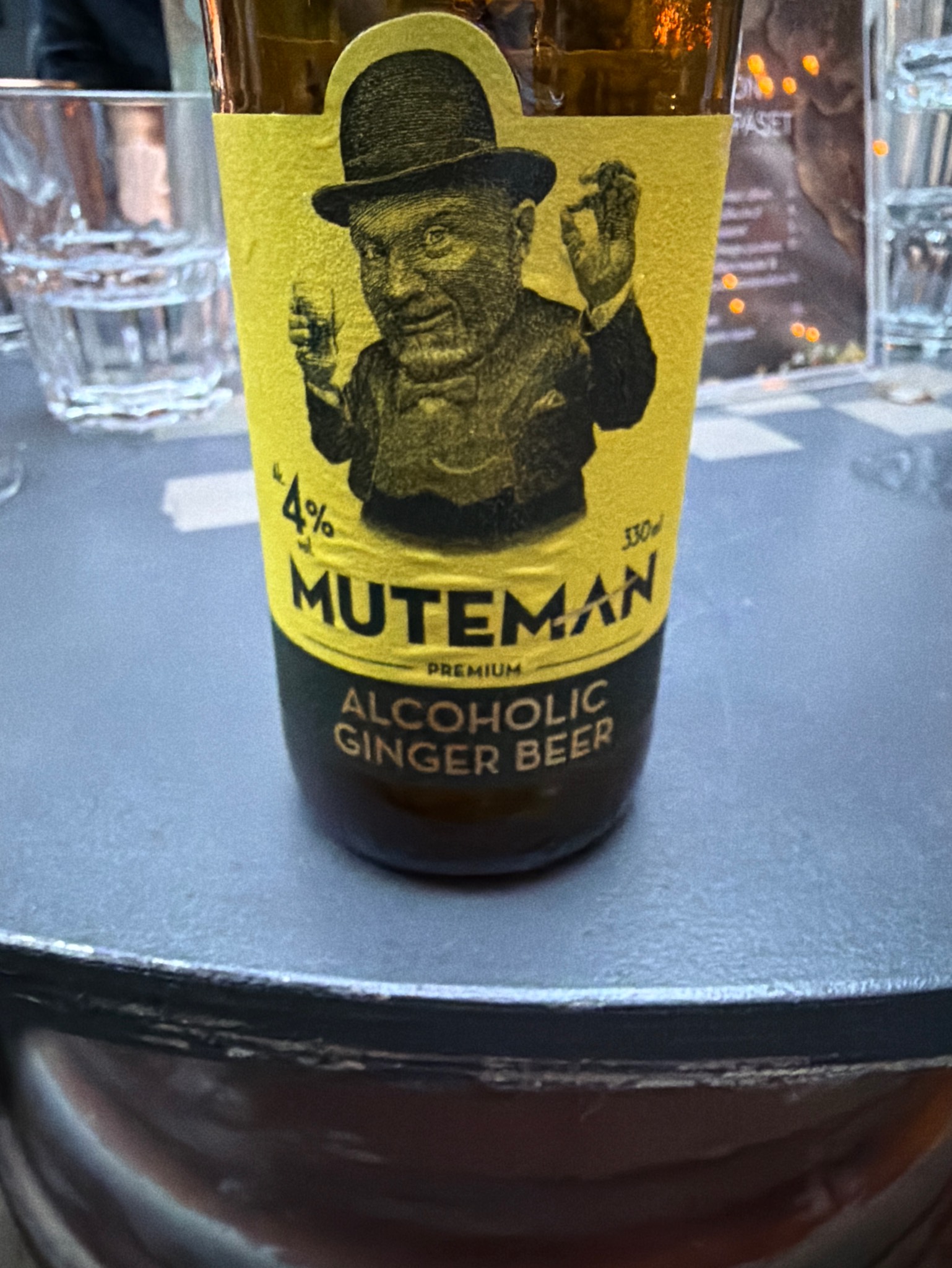 Muteman Alcoholic Ginger Beer, Finland