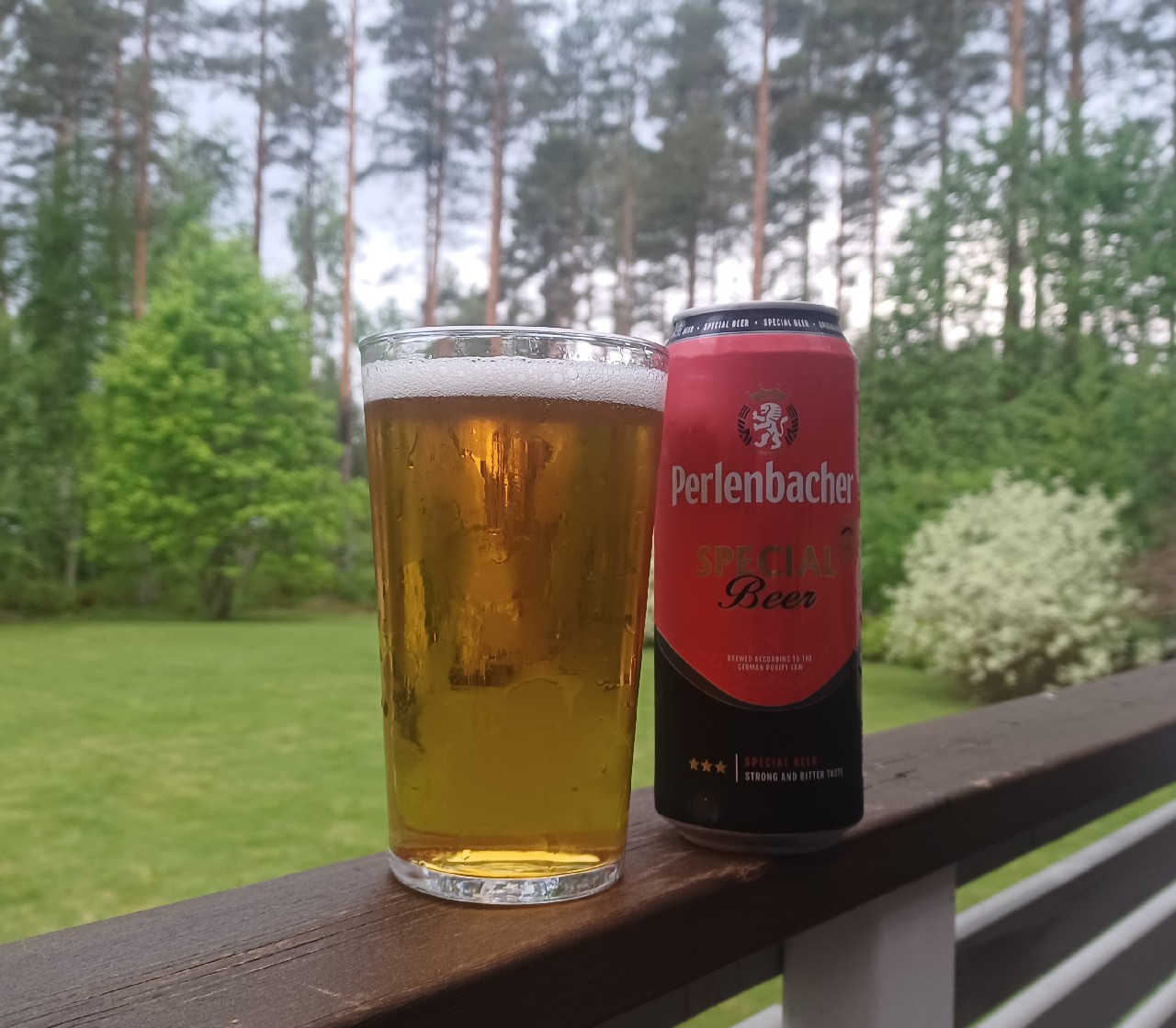 Perlenbacher Spezial Bier / Special Beer / Especial, Frankfurter Brauhaus (TCB Beverages)