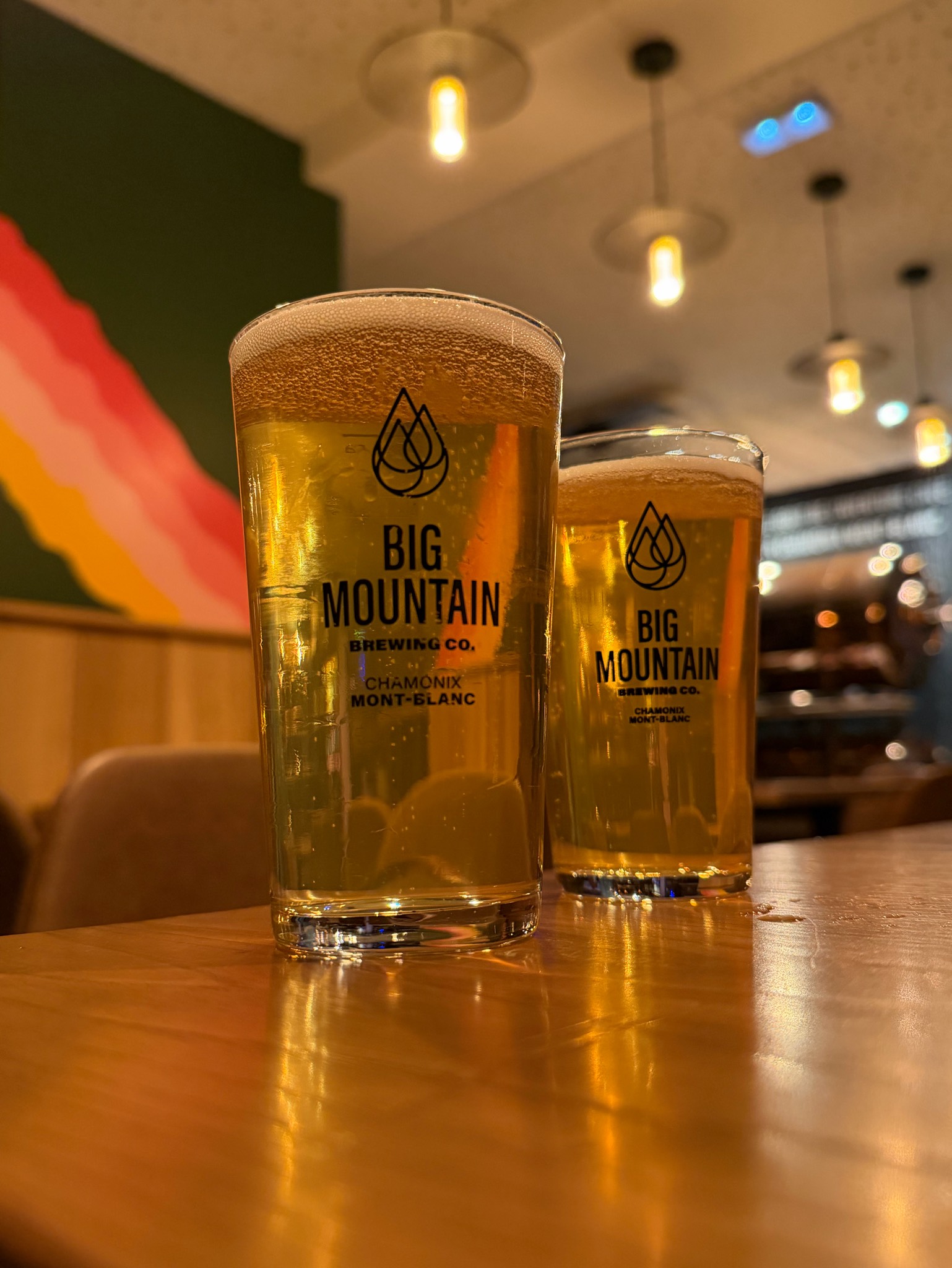 Mer de glace, Big Mountain Brewing Co.