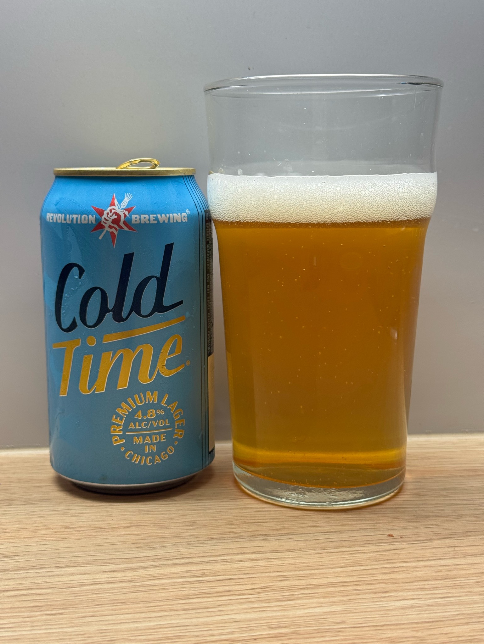 Cold Time, Revolution Brewing Company