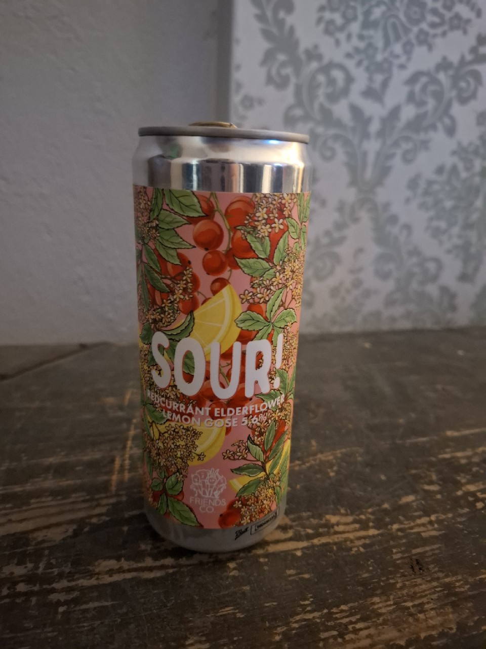 Sour! Redcurrant Elderflower Lemon, Friends Company