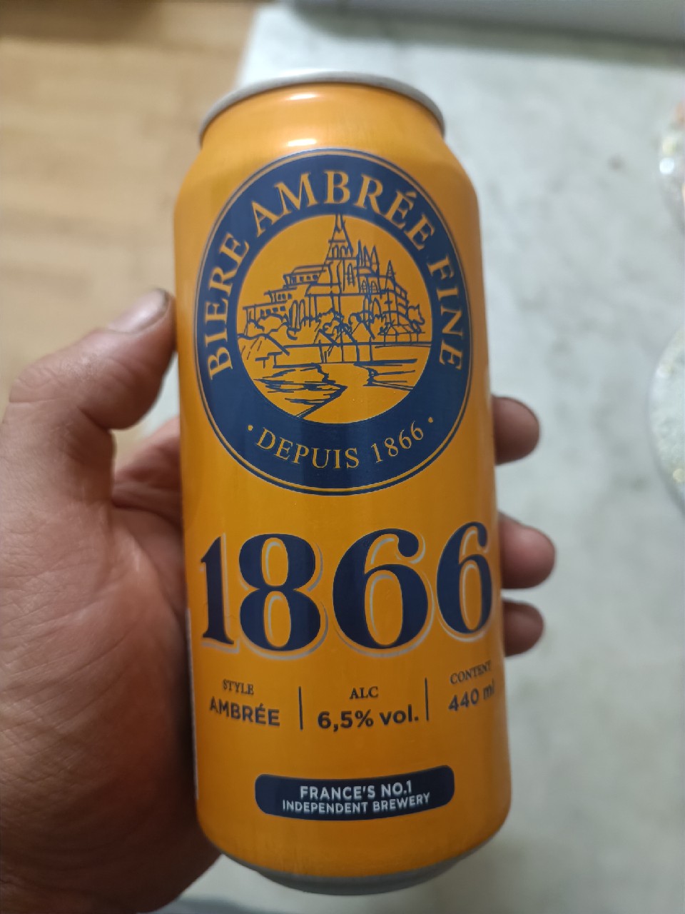 Biere Ambrée Fine 1866, Brasserie De Saint-Omer