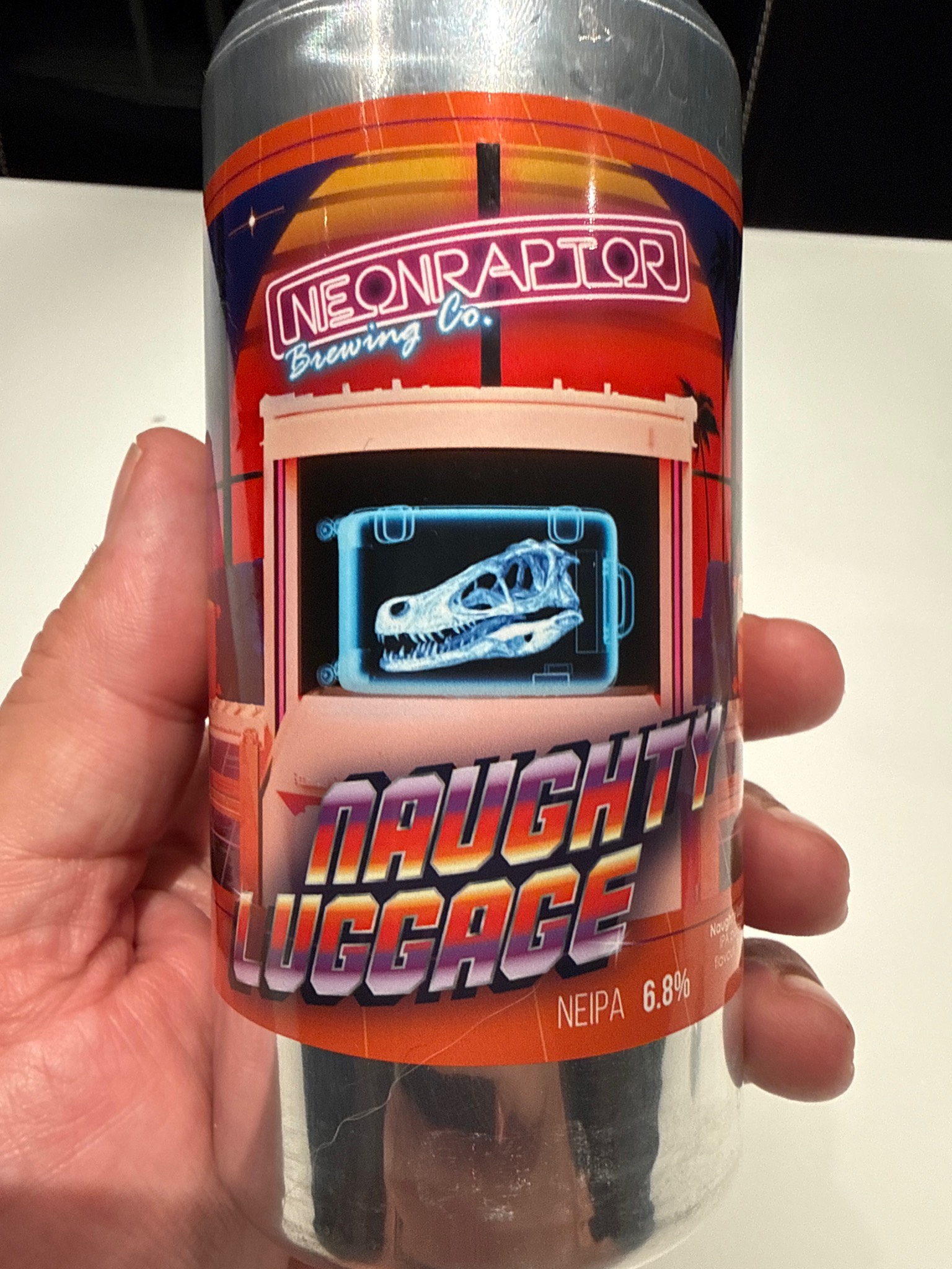 Naughty Luggage, Neon Raptor Brewing Co.