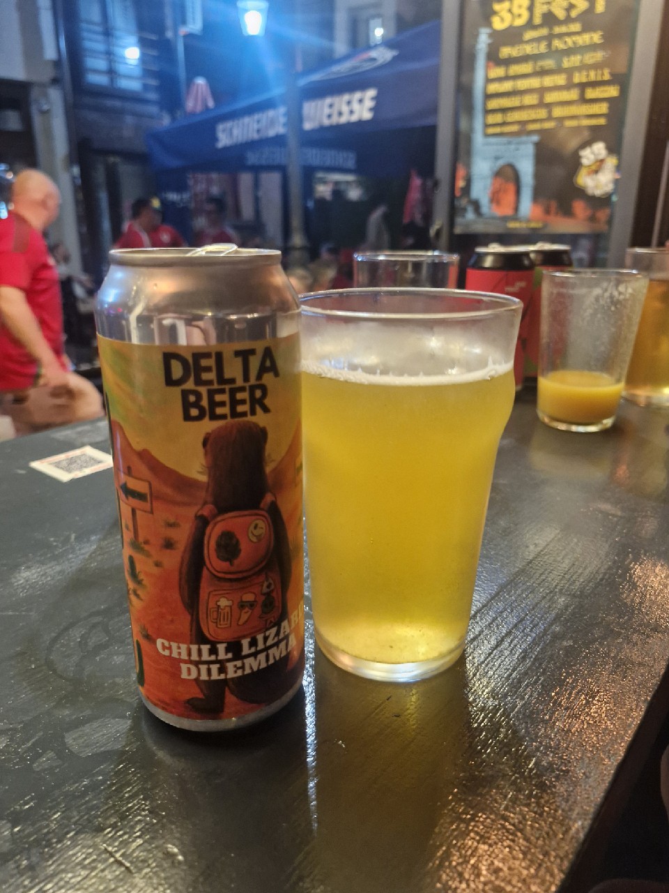 Chill Lizard Dilemma, Delta beer