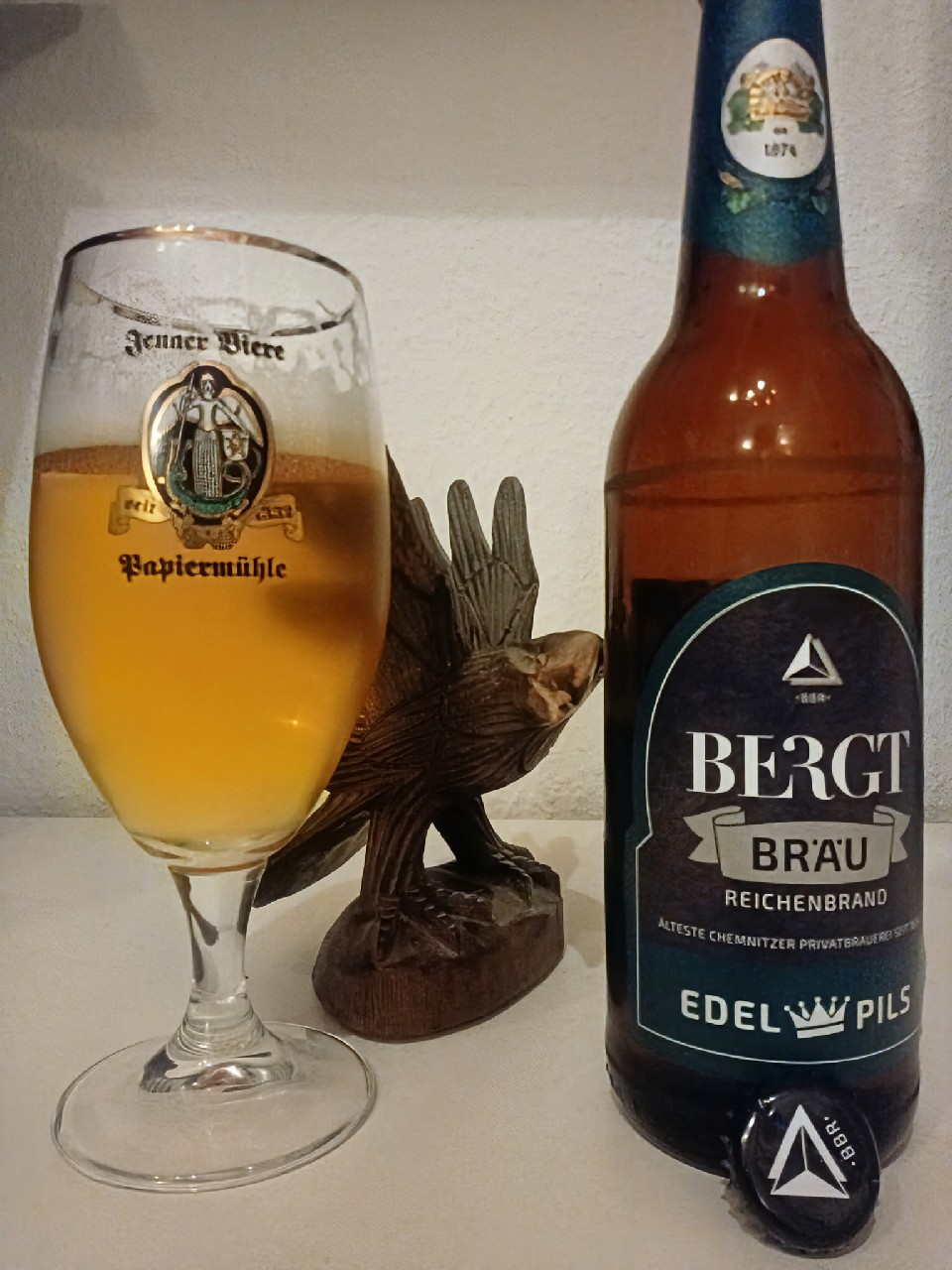 Reichenbrander Edel-Pils, Bergt Brauerei Reichenbrand