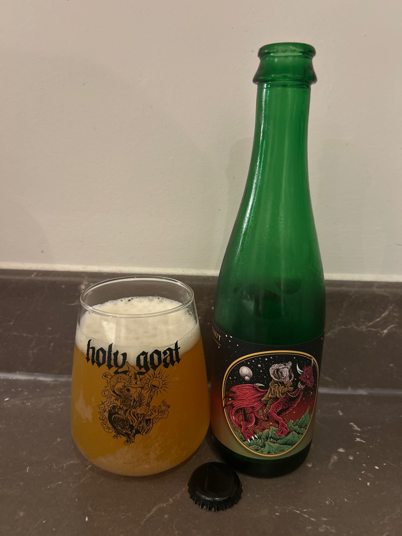 double mangonaut, Holy Goat Brewing