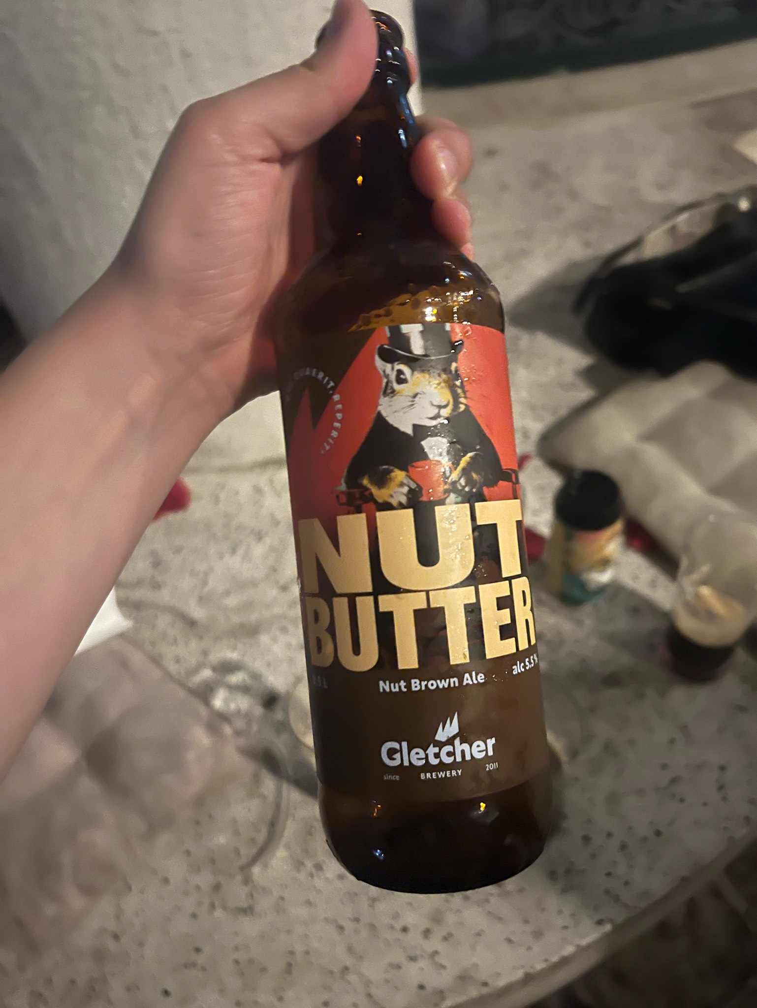 Nut Butter, Gletcher Brewery