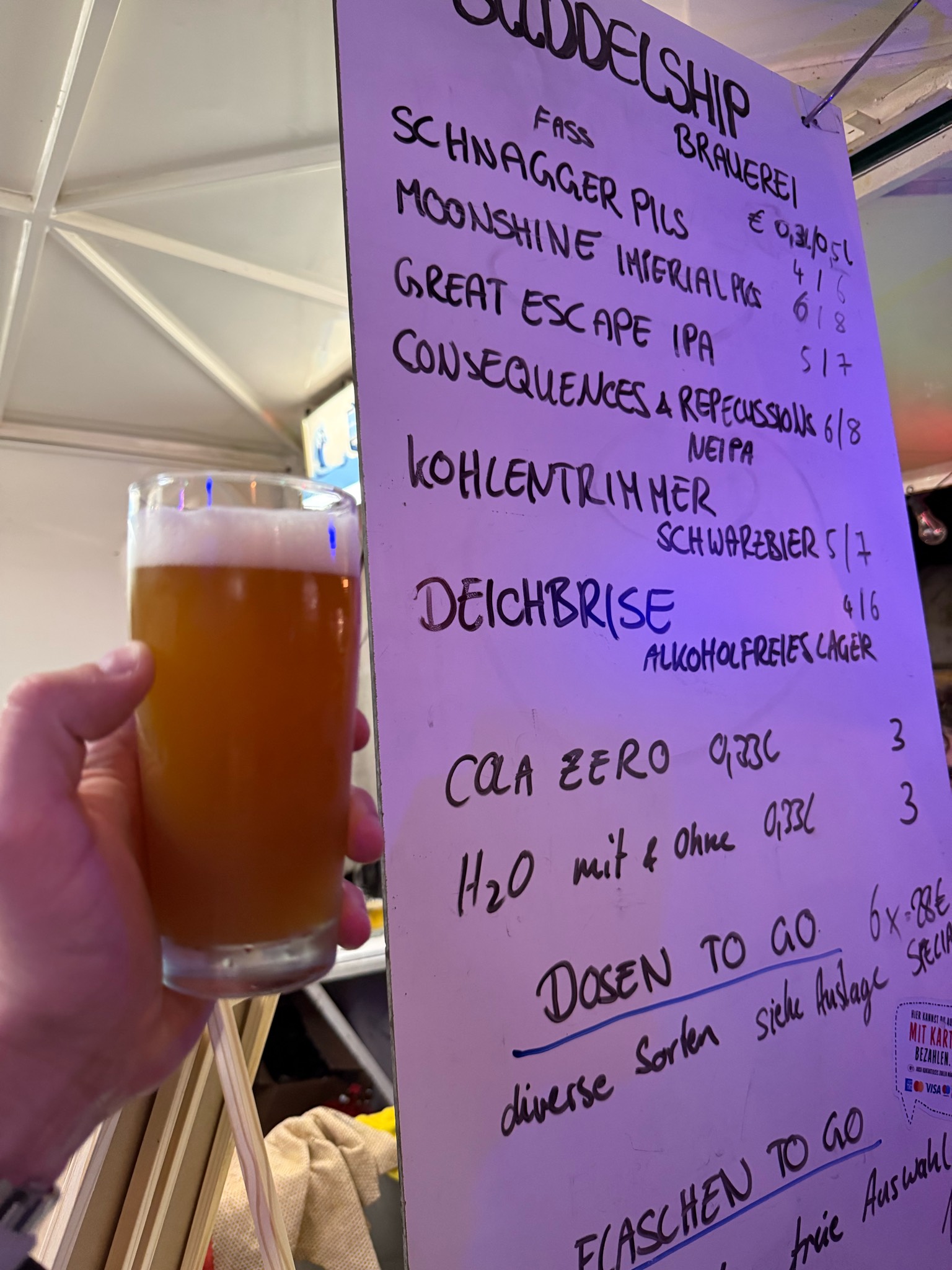 Consequences and Repercussions, Buddelship Brauerei