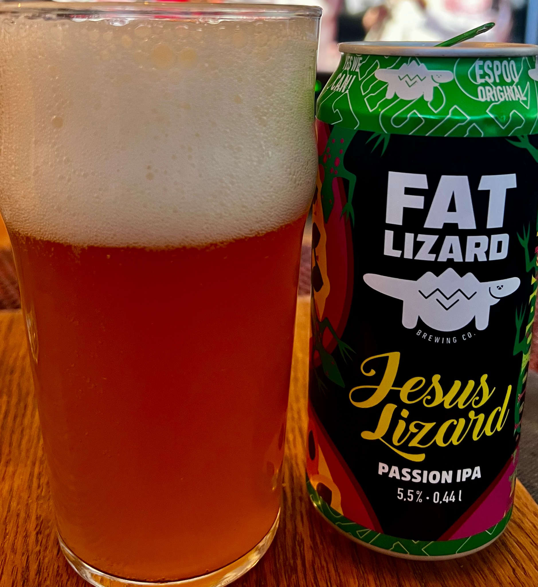 Jesus Lizard Passion IPA, Finland