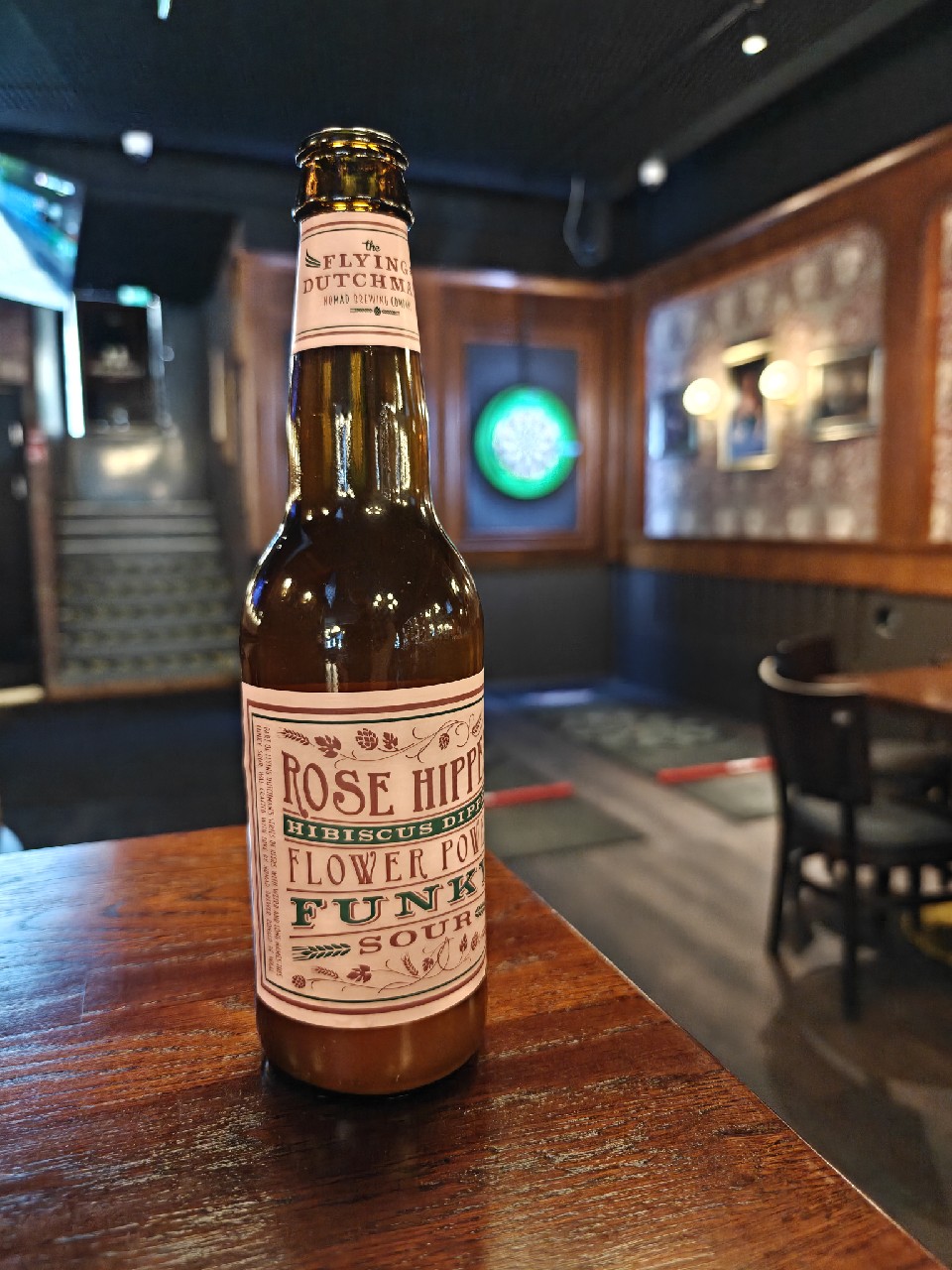 Rose Hipped Hibiscus Dipped Flower Power Funky Sour, The Flying Dutchman Nomad Brewing Company