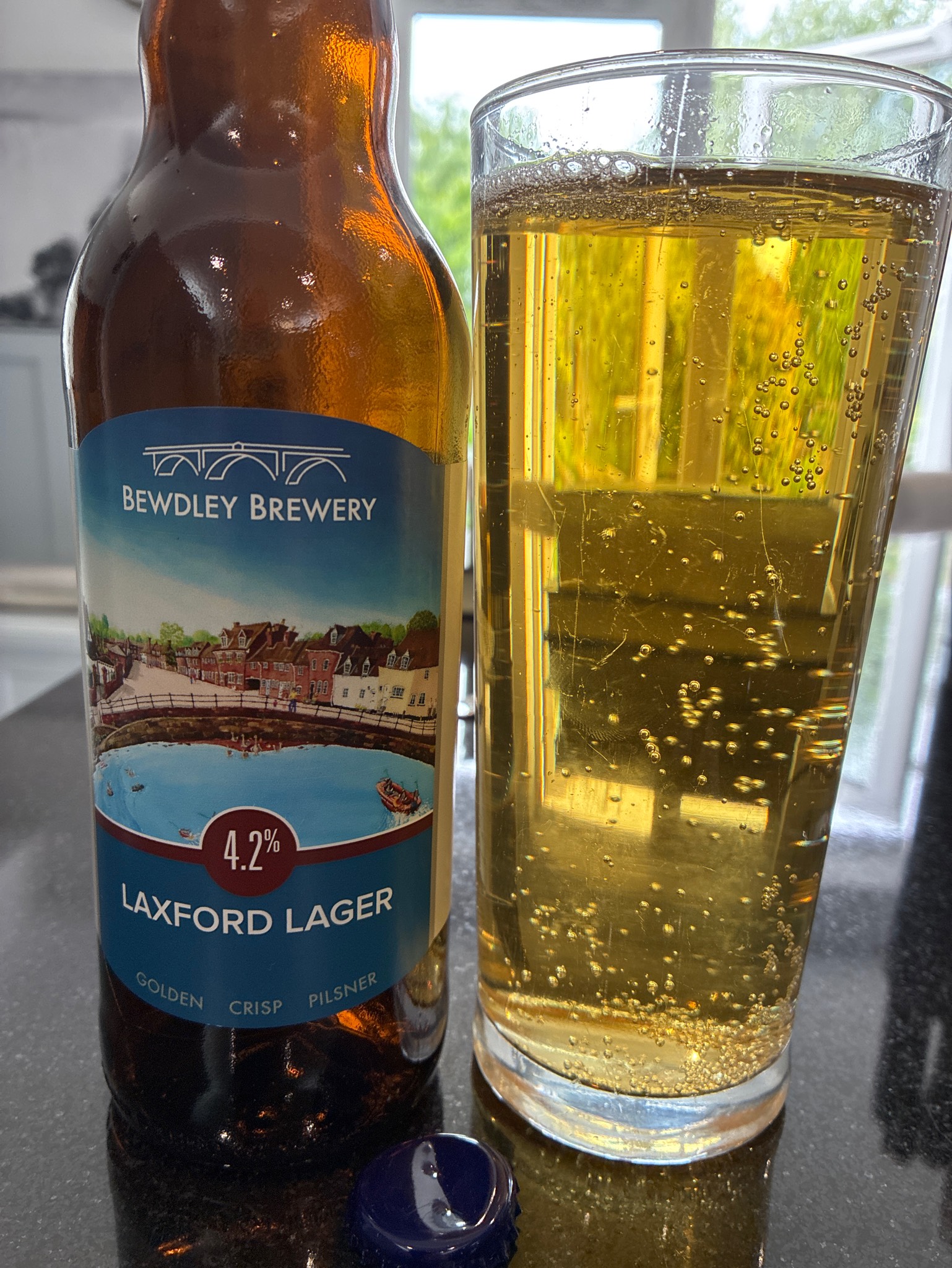 Laxford Lager, Bewdley Brewery
