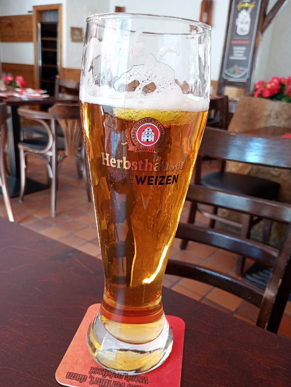 Herbsthäuser Hefeweizen hell, Herbsthäuser Brauerei