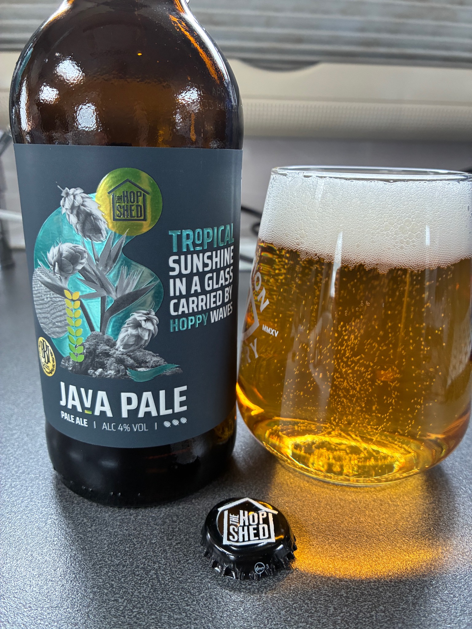 Java pale, The Hop Shed