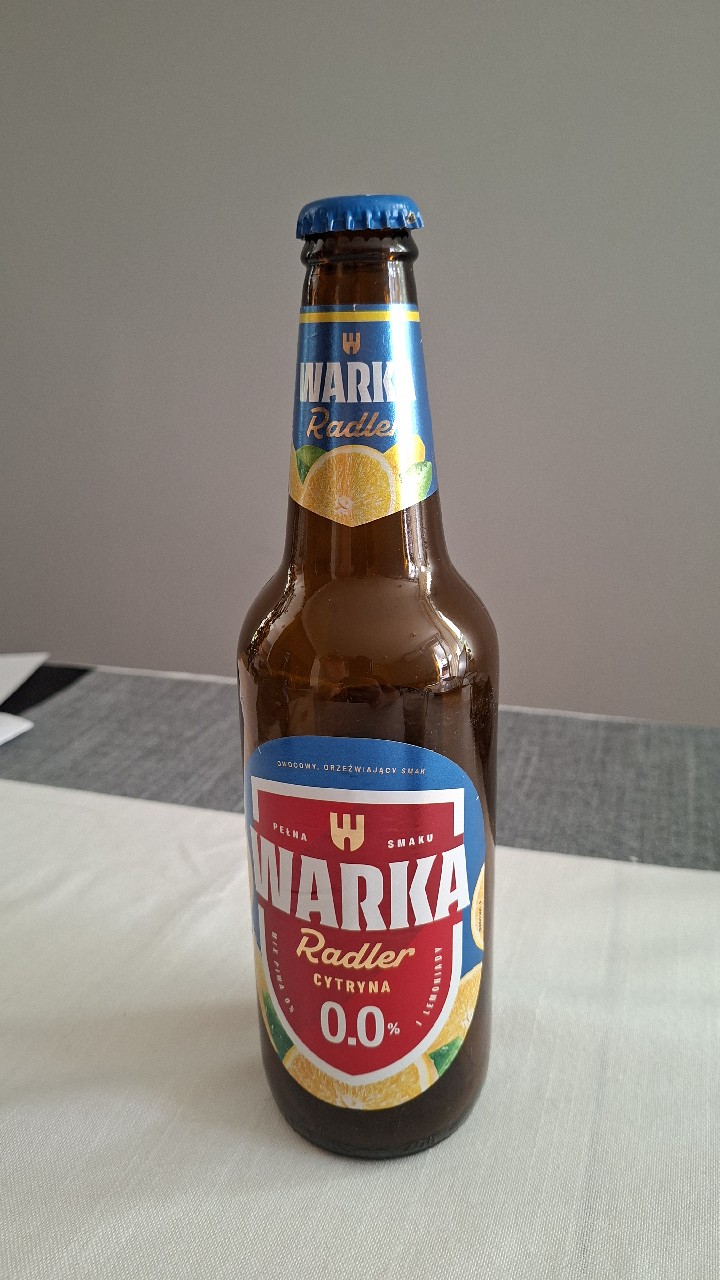 Warka Radler 0% Cytryna / Lemon, Browar Warka (Grupa Żywiec)