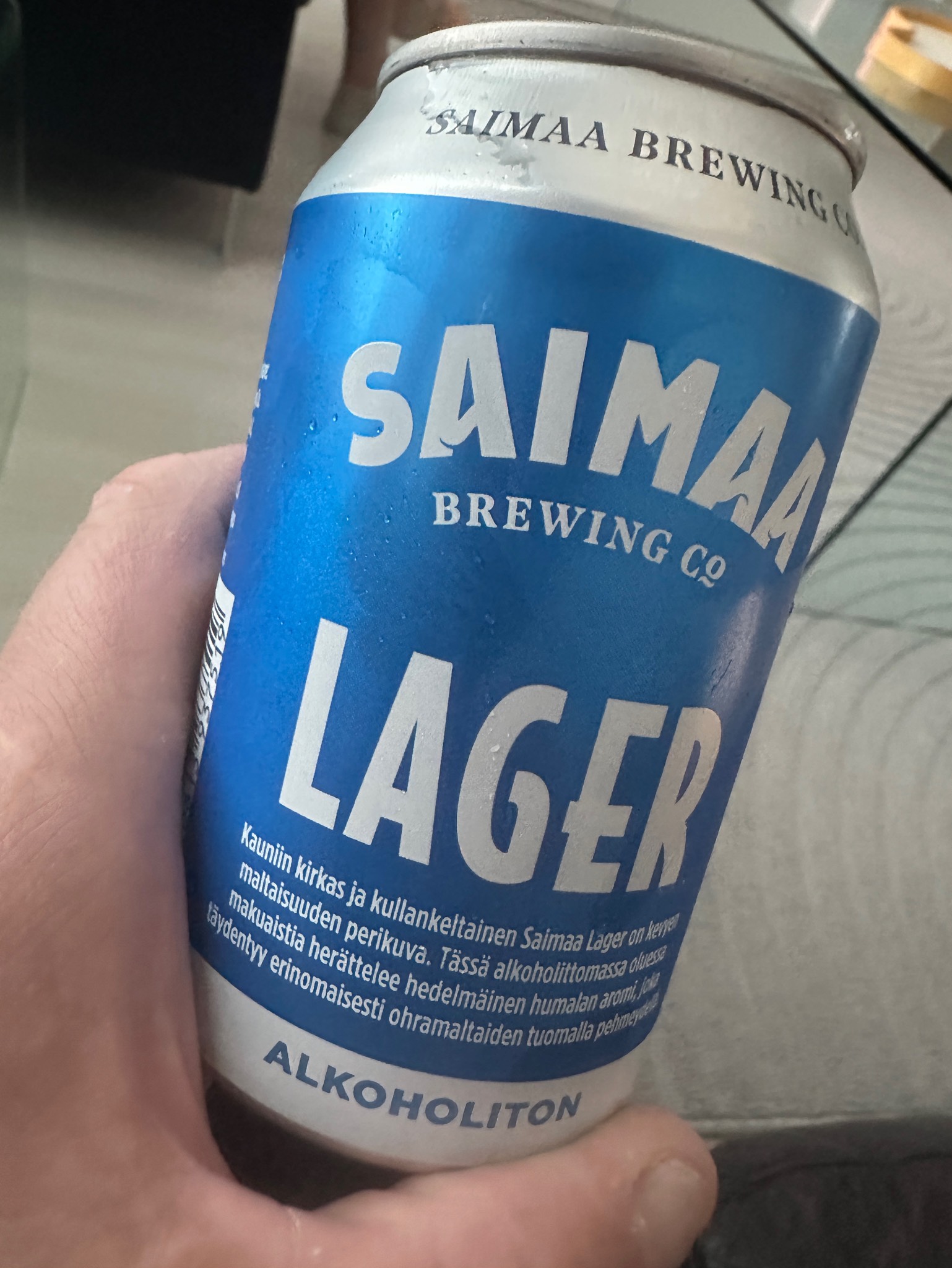 Saimaa Alkoholiton Lager, Finland