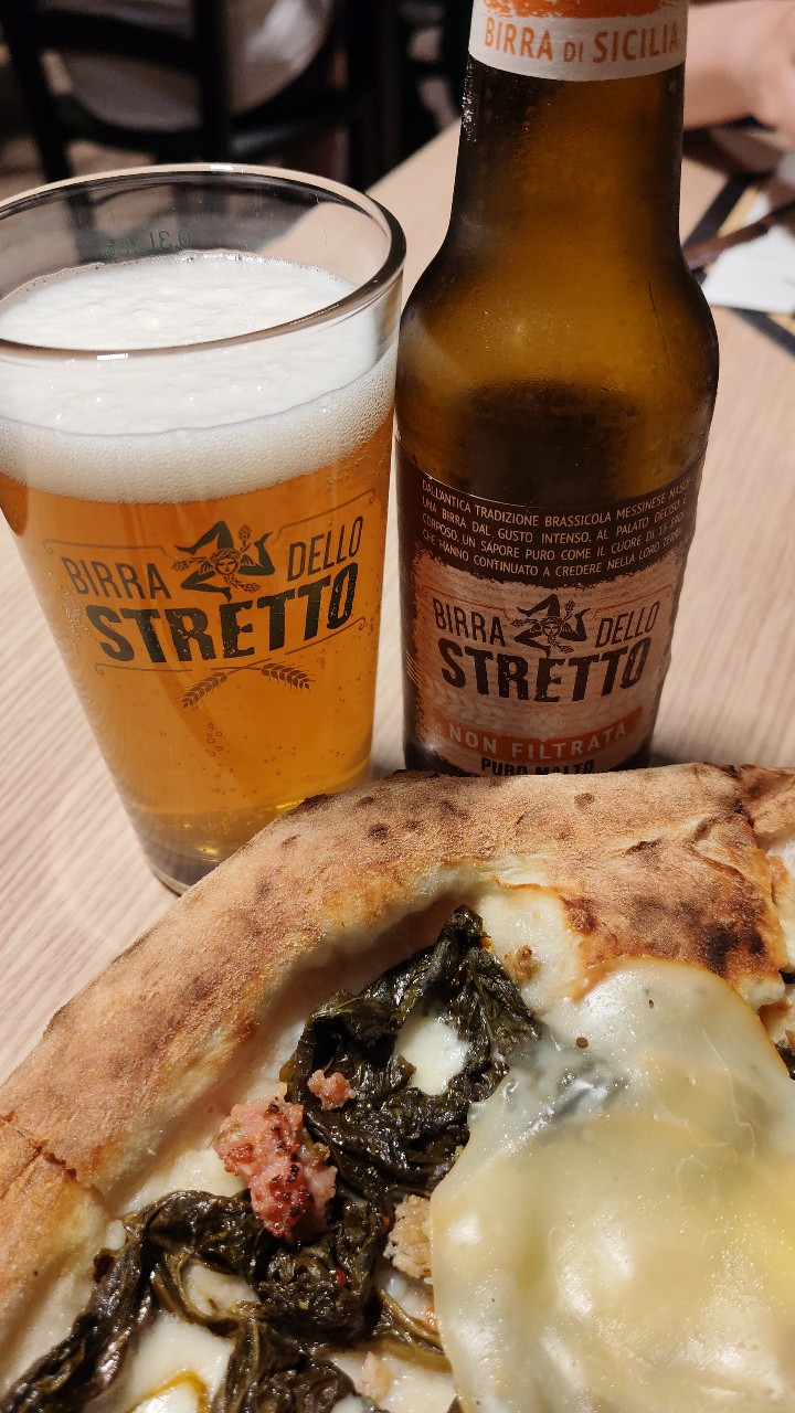 Birra Dello Stretto Non Filtrata, Birrificio Messina