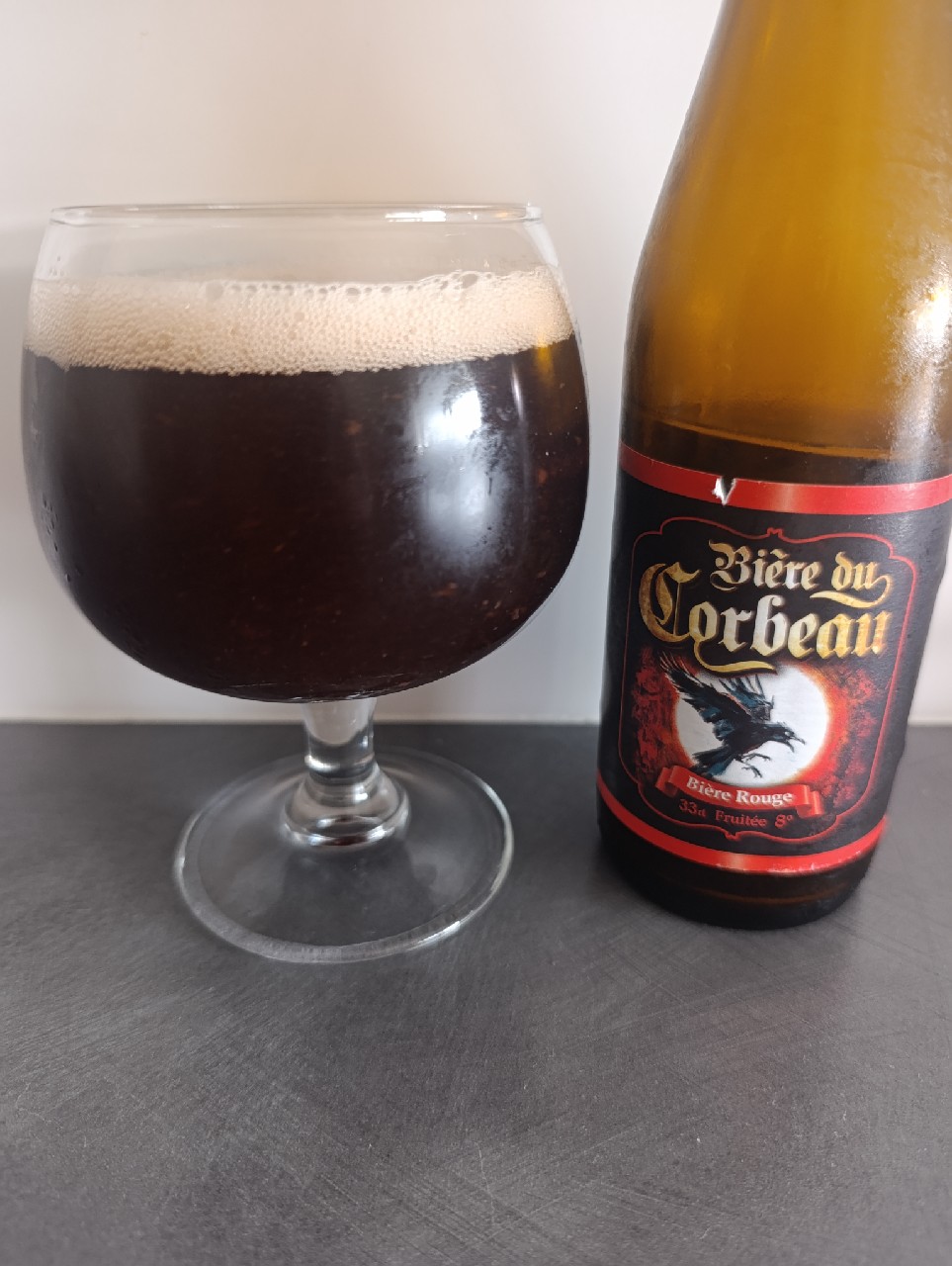 Bière Du Corbeau Rouge, Brouwerij Roman