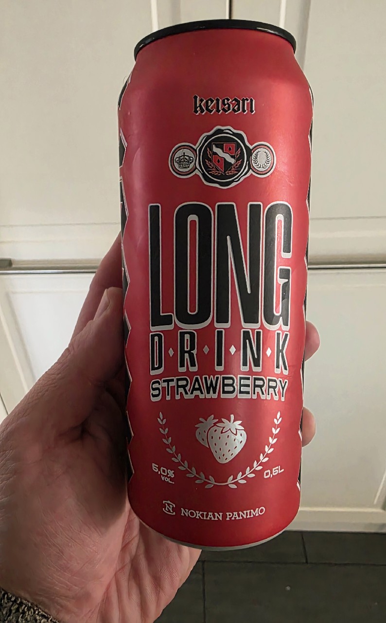 Keisari Long Drink Strawberry, Finland