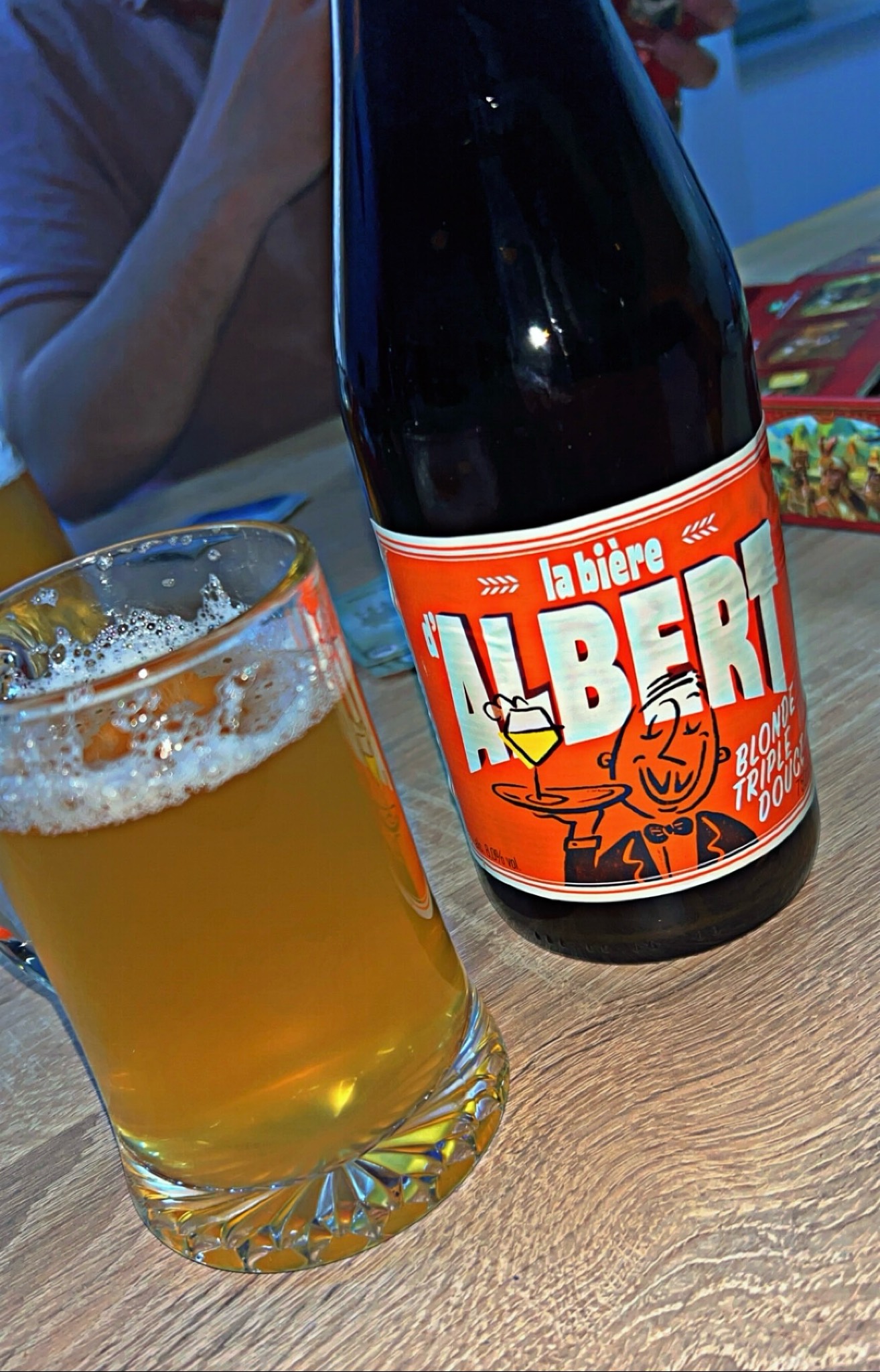 La bière d'Albert, Belgium