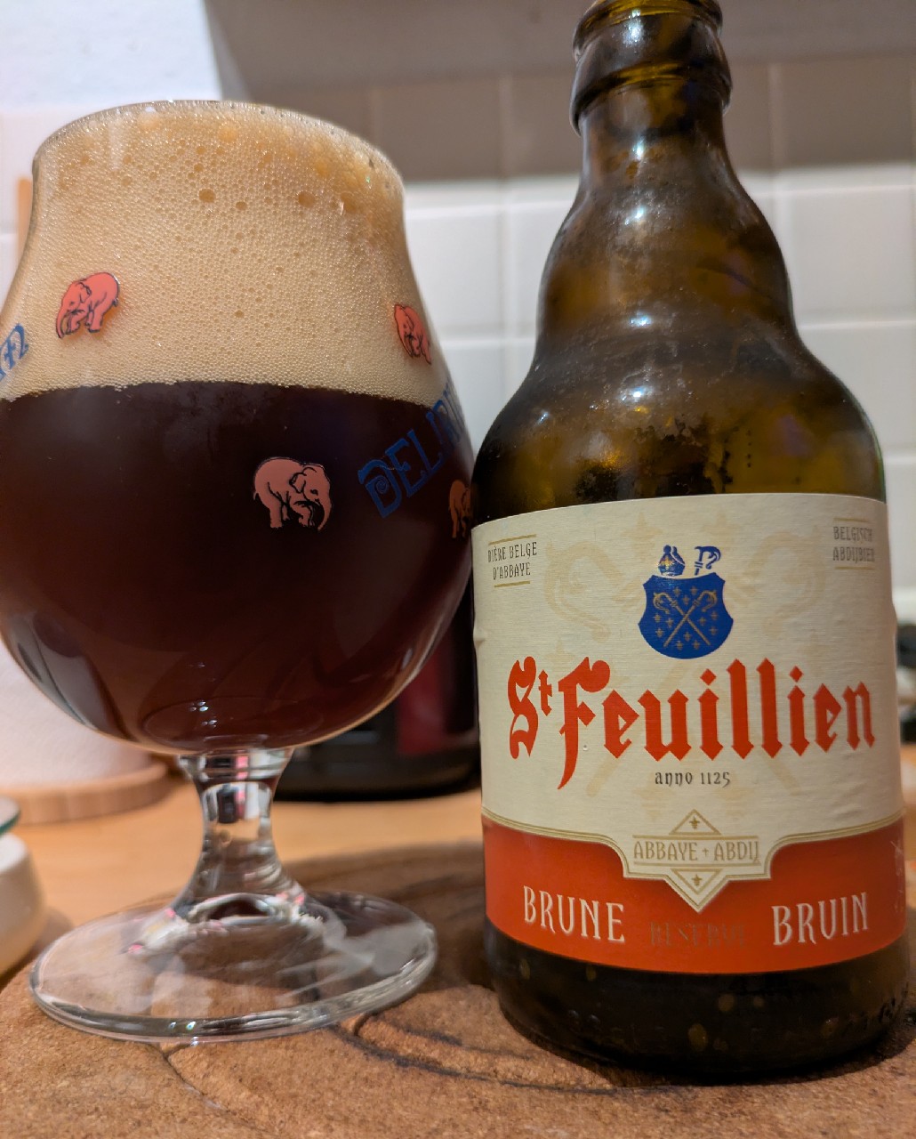 St Feuillien Brune, Belgium