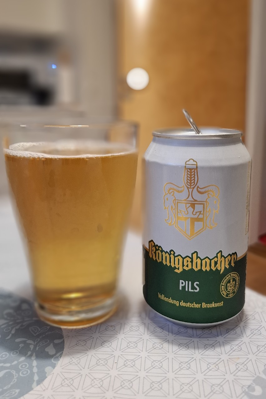 Königsbacher Pils 4.2%, Karlsberg Brauerei