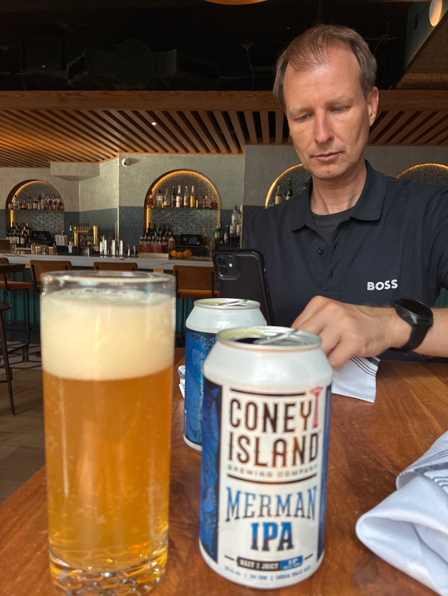 Merman IPA / Merman NY IPA, Coney Island Brewing Company