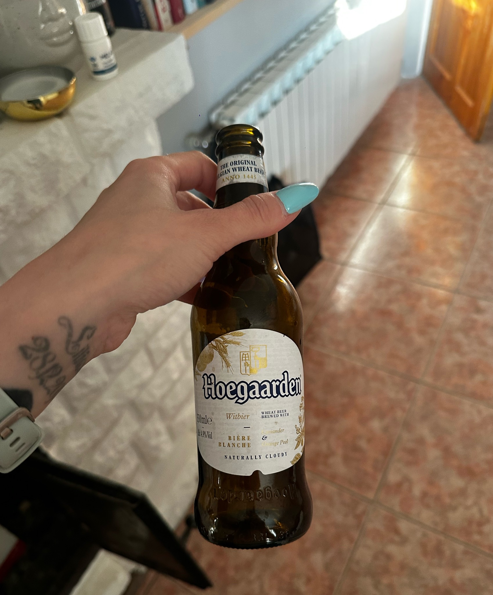 Hoegaarden witbier, Belgium