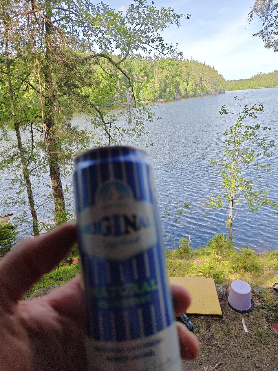 Original Long Drink Natural Blueberry, Finland