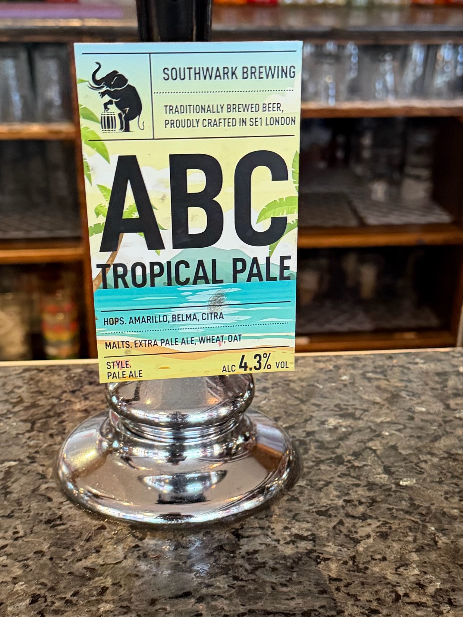 ABC Tropical Pale, Southwark Brewing