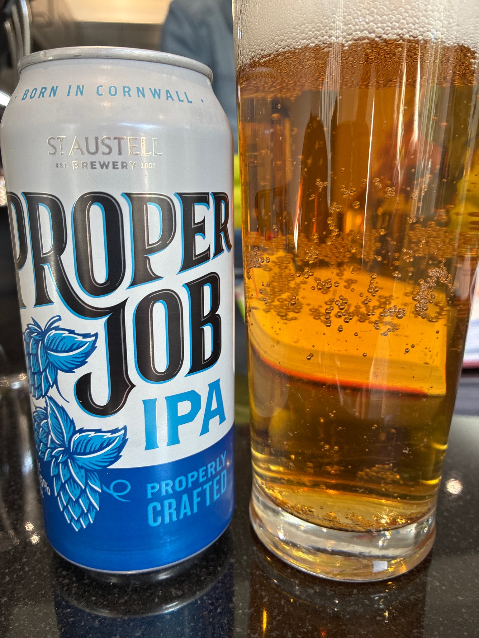 Proper Job 0.5% IPA, St Austell Brewery