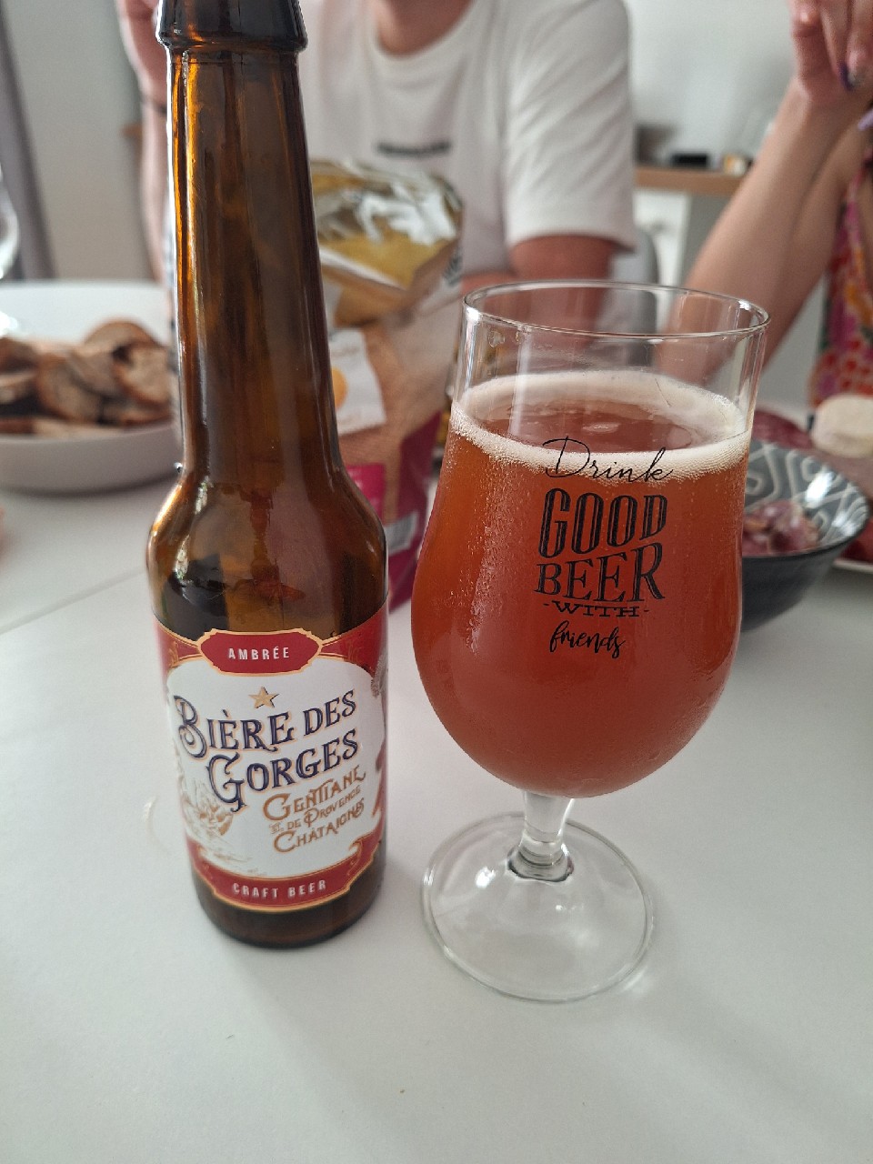 Bière Des Gorges Ambrée Aux Châtaignes, Brasserie Verdon (Bière Des Gorges)