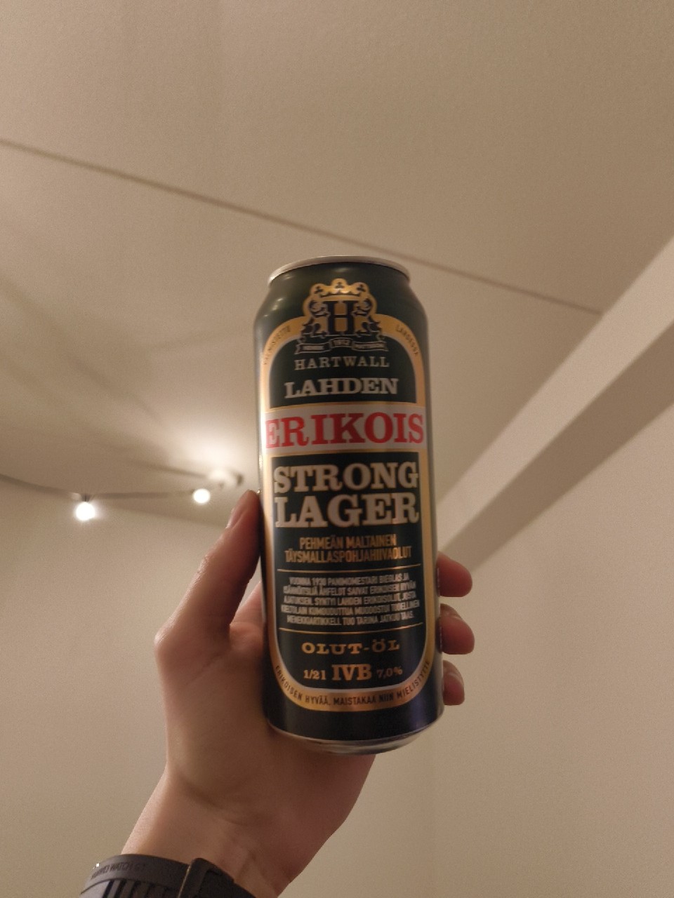 Lahden Erikois Strong Lager, Finland