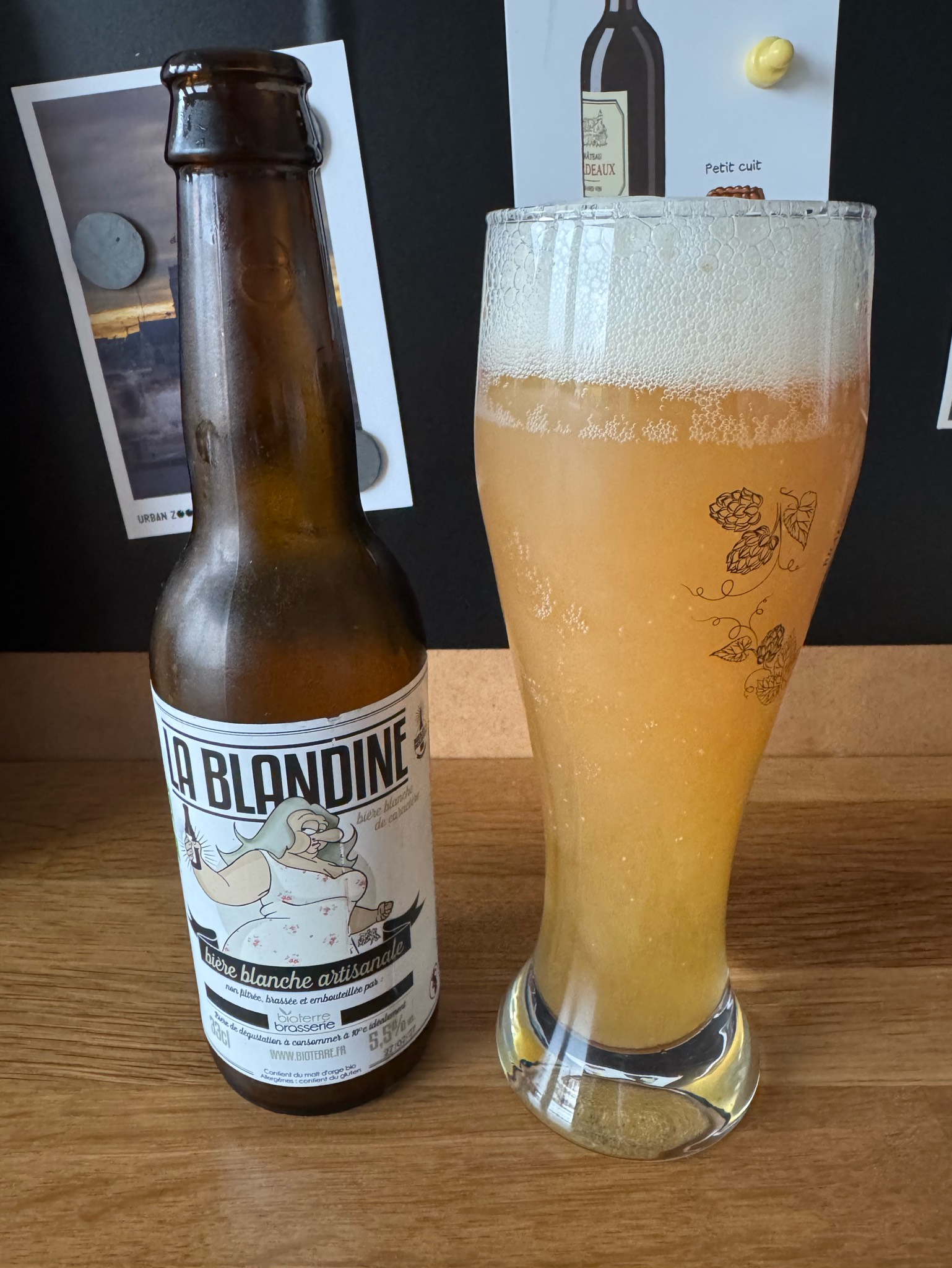 La Blandine, Bioterre Brasserie