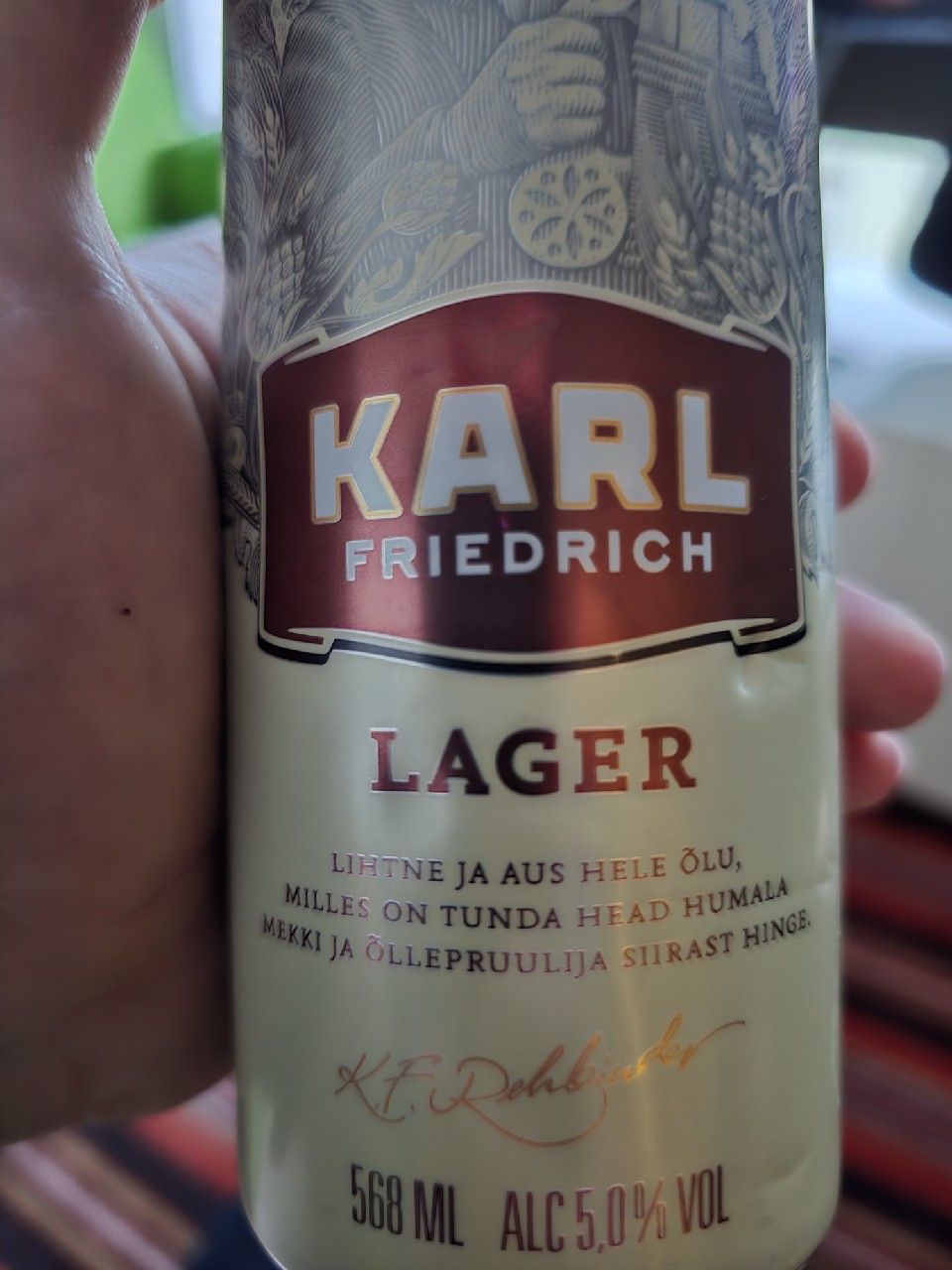 Karl Friedrich, Saku Õlletehas (Carlsberg)