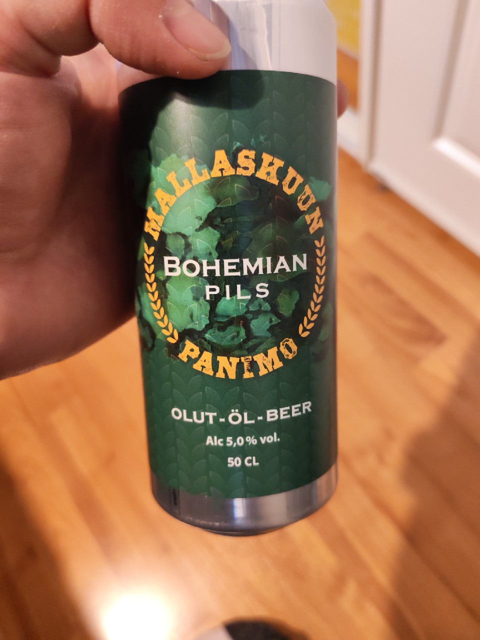 Mallaskuun Bohemian Pilsner, Finland