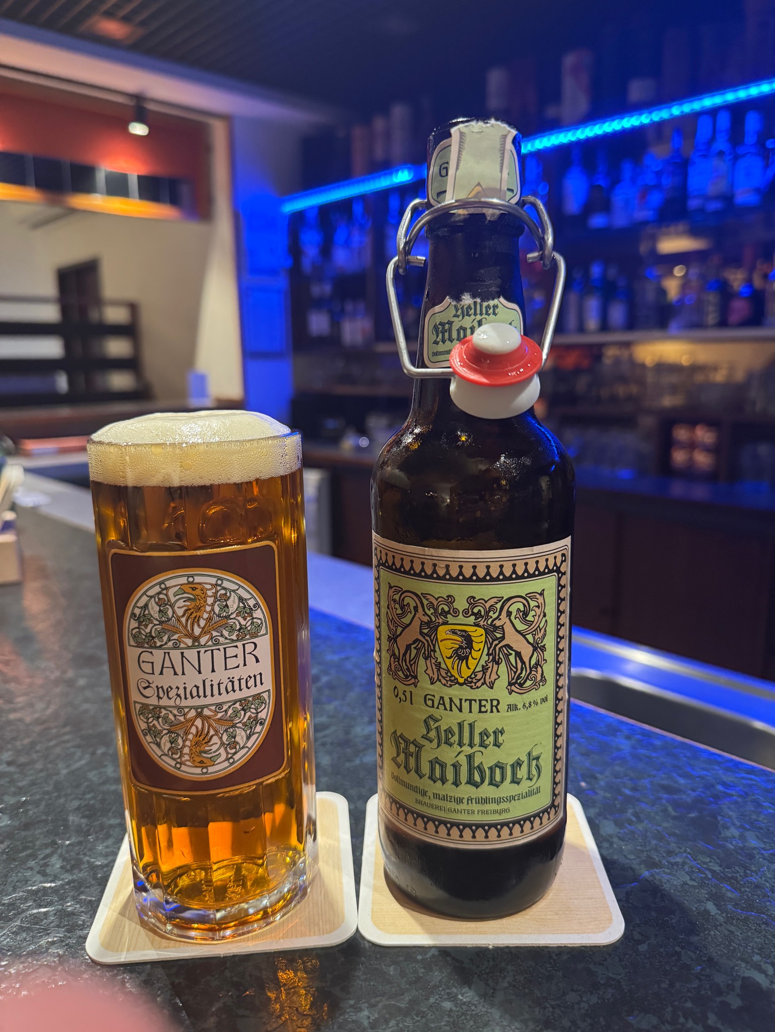Heller Maibock, Brauerei Ganter