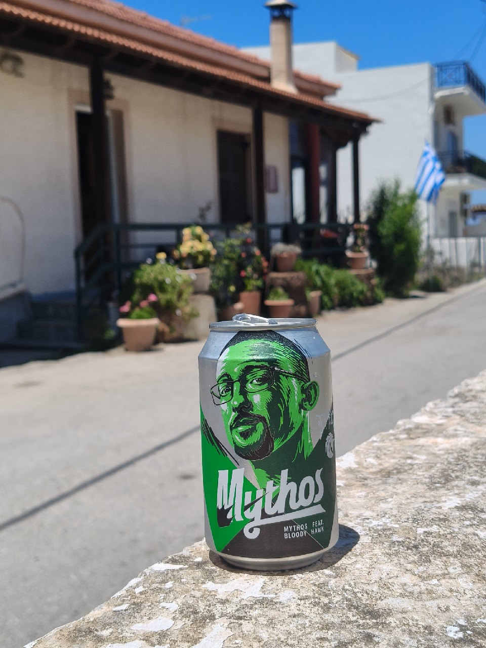 Mythos x Bloody Hawk, Olympic Brewery (Carlsberg)
