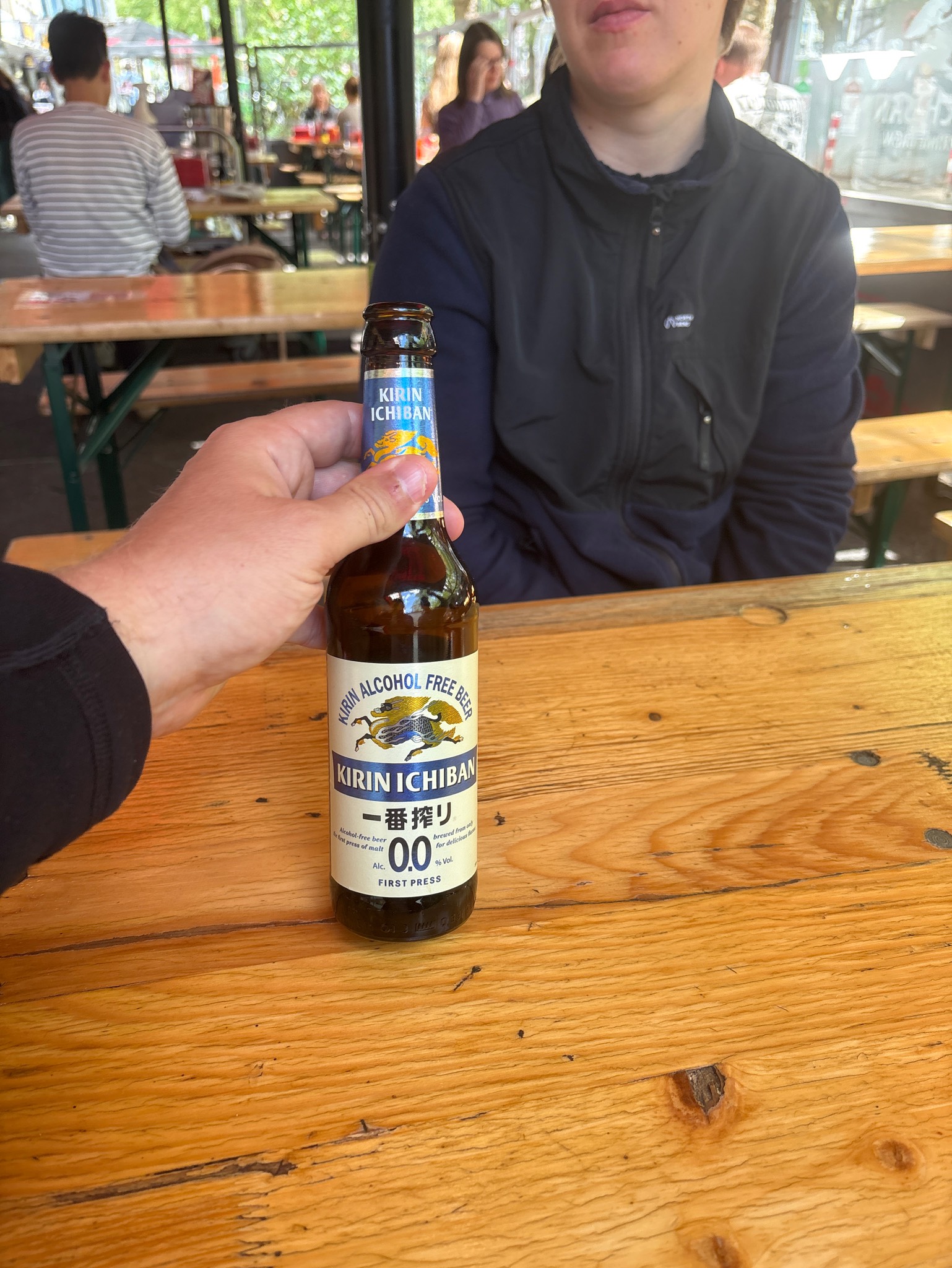 Kirin Ichiban 0.0 / 一番搾ン 0.0, Japan