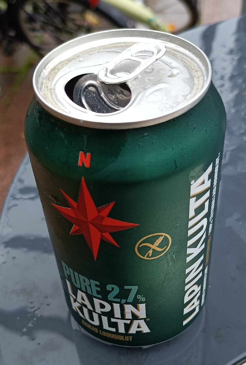 Lapin Kulta Pure 2,7 %, Finland