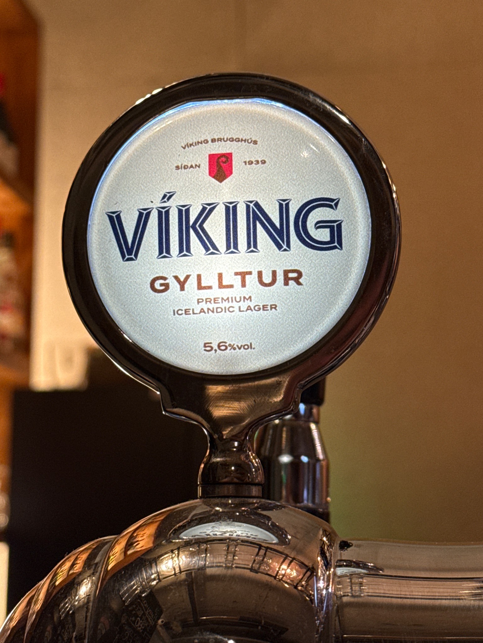 Víking Gylltur 5.6%, Viking Brewery