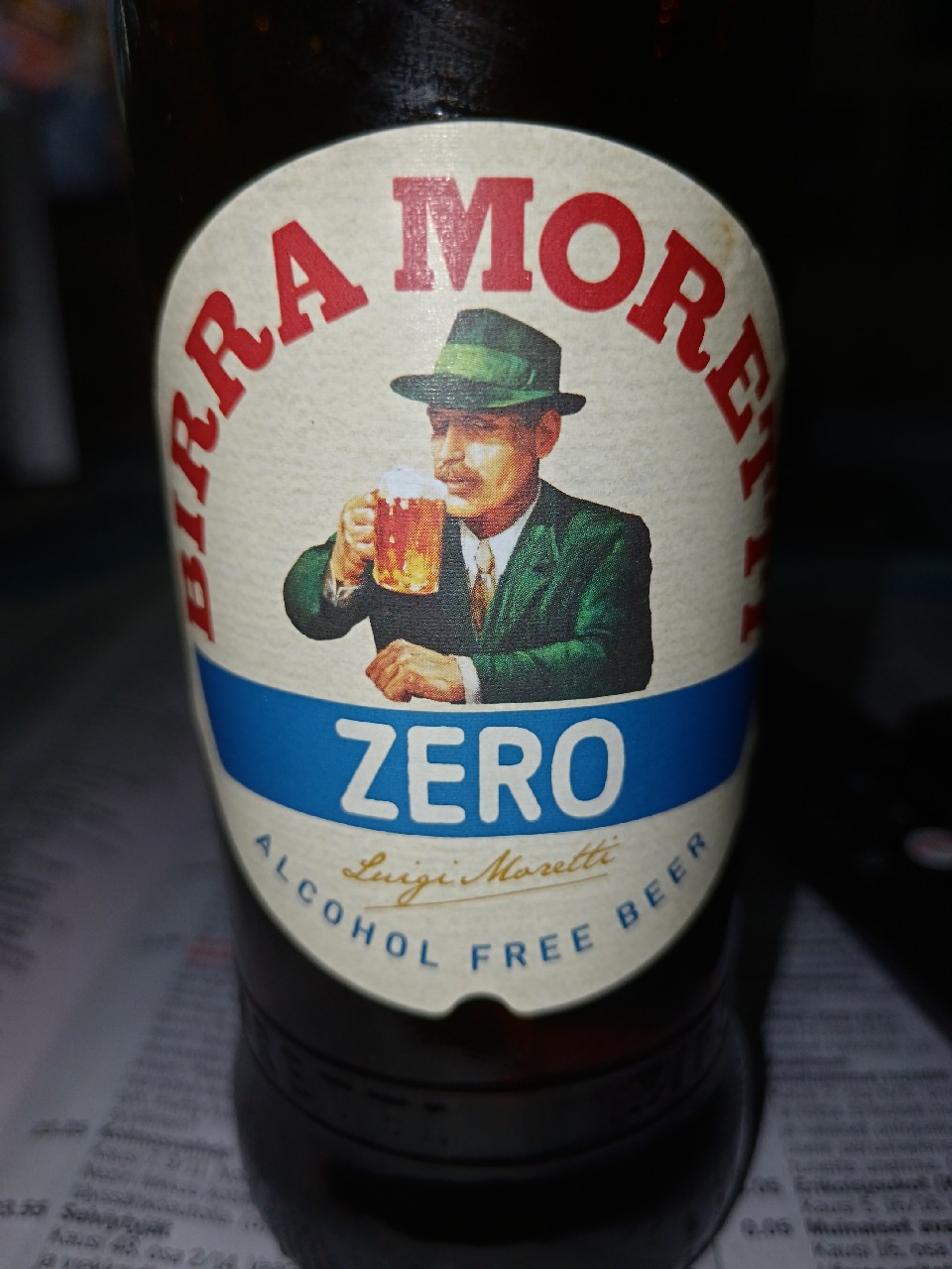 Birra Moretti Zero, Italy