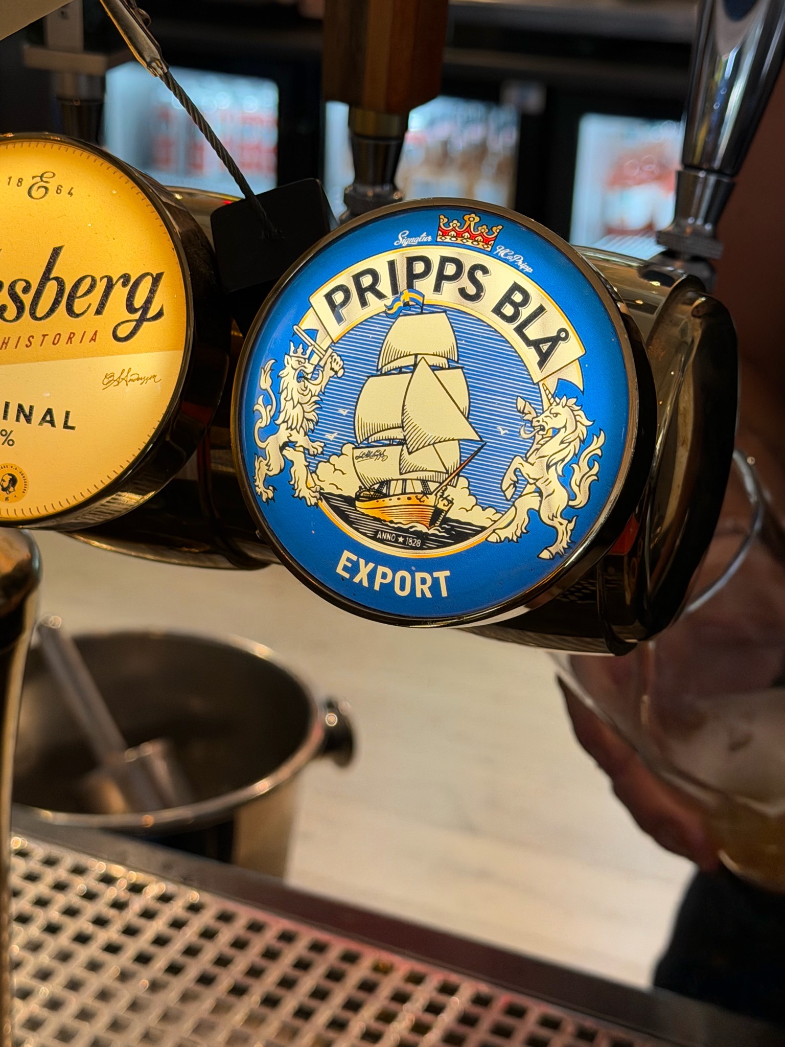 Pripps Blå Lättöl 2.2%, Sweden