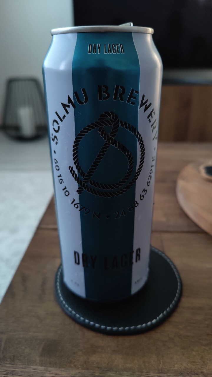 Solmu Dry Lager, Solmu Brewery (Sinebrychoff)