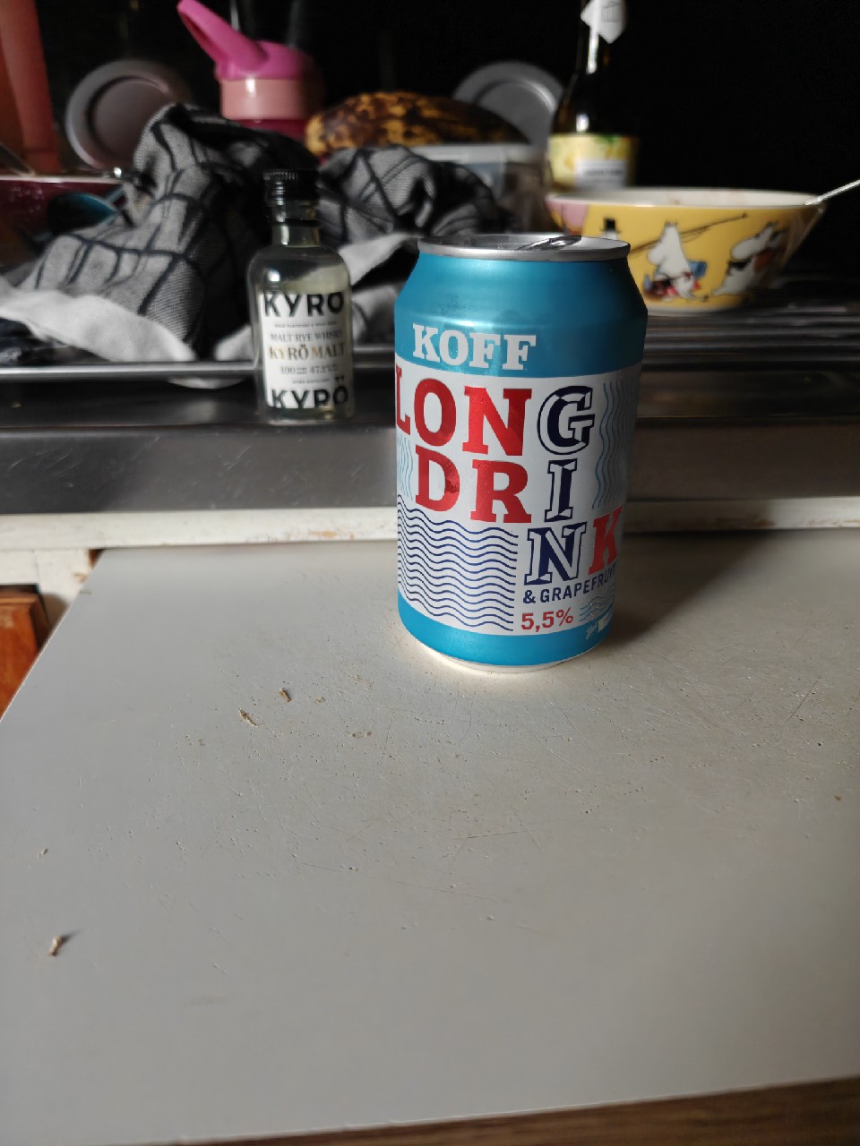 KOFF Long Drink Gin & Grapefruit, Finland