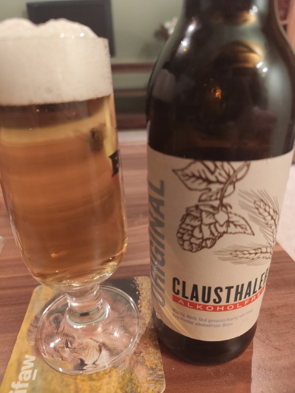 Clausthaler Original Non-Alcoholic, Binding-Brauerei (Oetker Group)